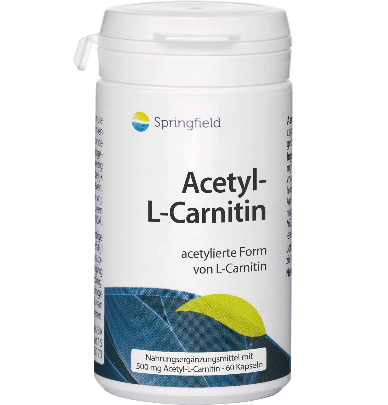 Acetyl-L-Carnitin 500mg von Springfield .