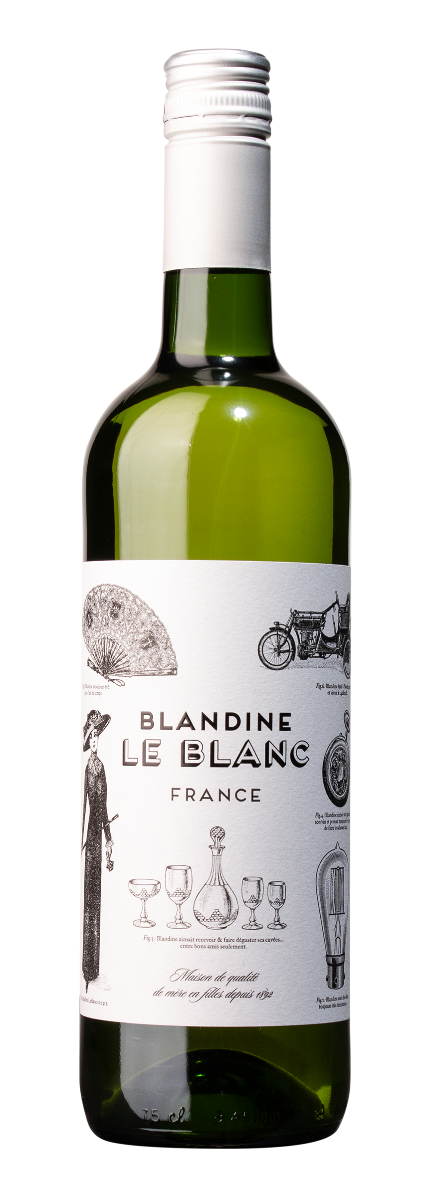 „Blandine Le Blanc“ IGP Côtes de Gascogne, blanc