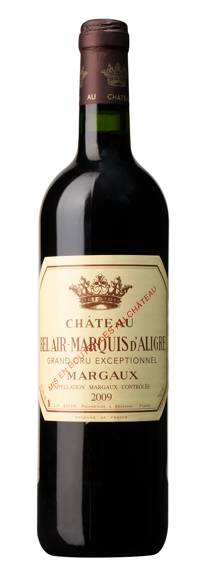 Château Bel Air-Marquis d’Aligre Margaux, rouge