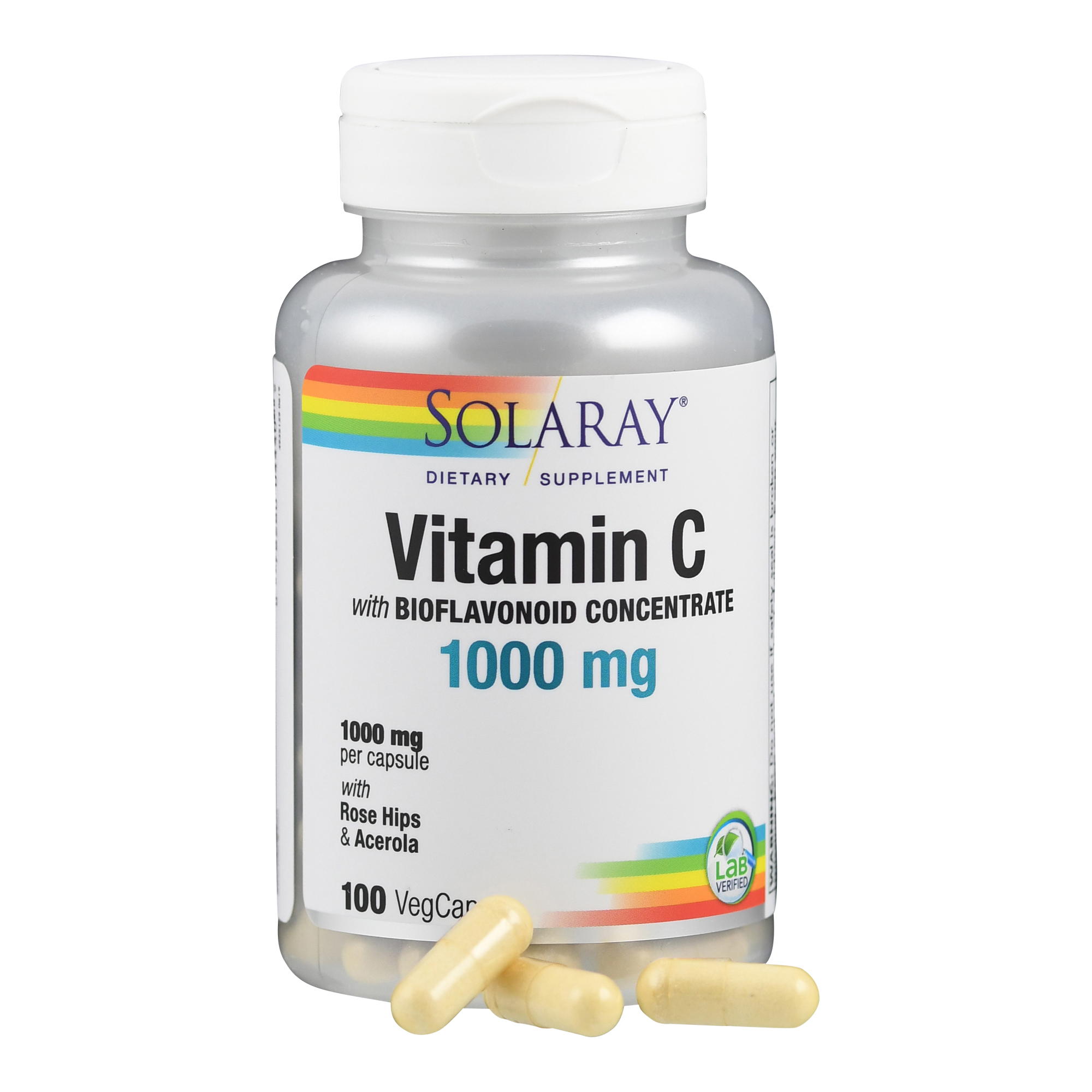 Produktfoto: Vitamin C 1000 mg mit Hagebutte, Acerola & Bioflavonoiden