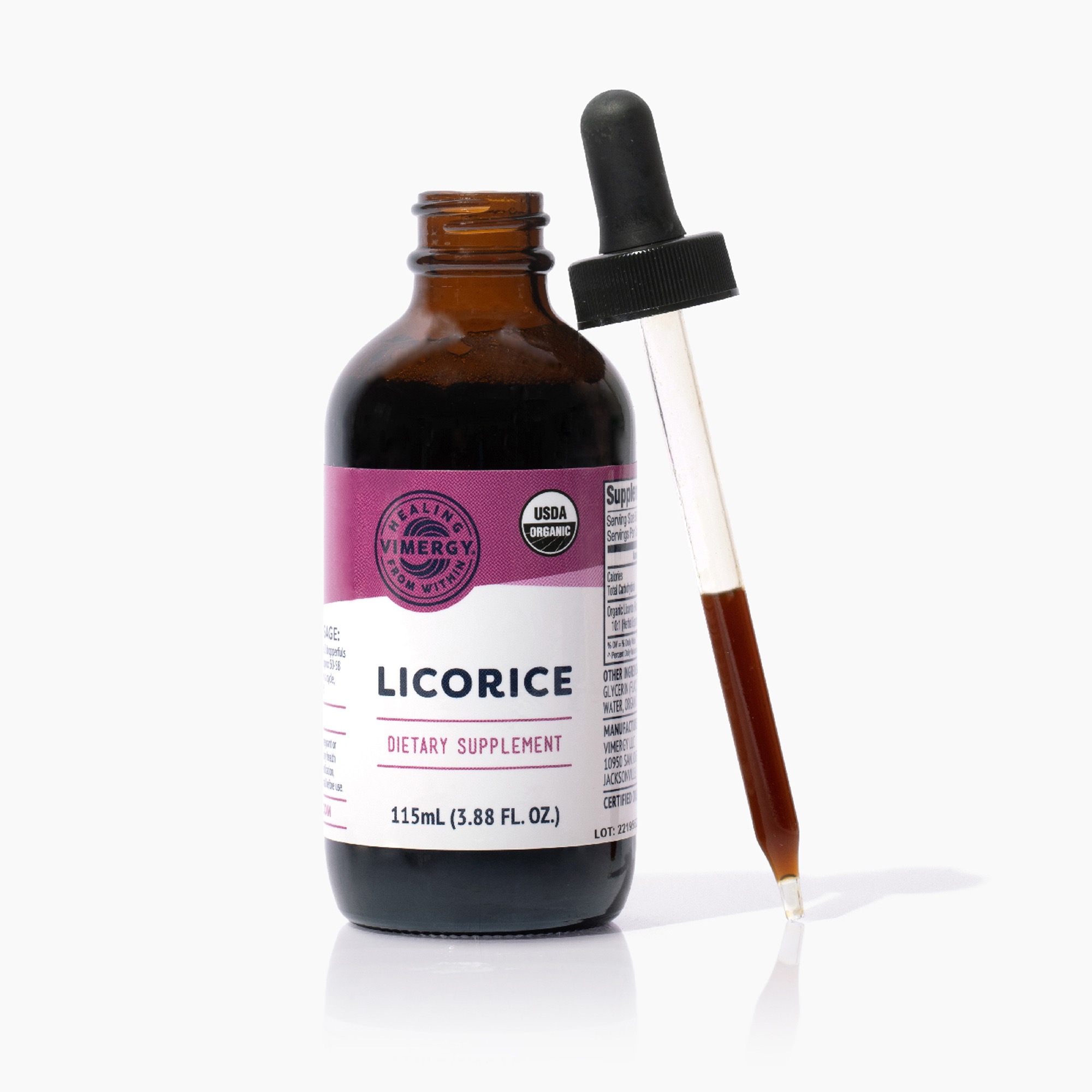 Süßholzwurzelextrakt 10:1 (Organic Licorice), flüssig | Vimergy von Vimergy.
