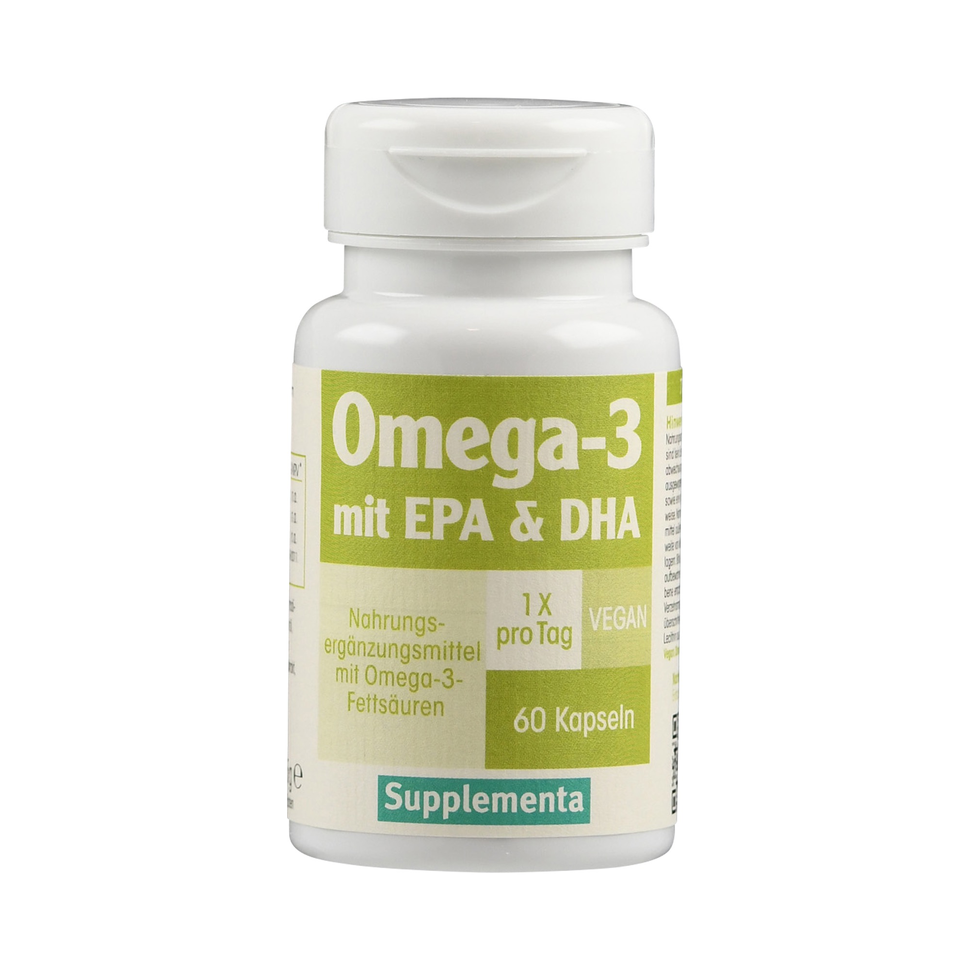 Omega-3 vegan mit EPA & DHA