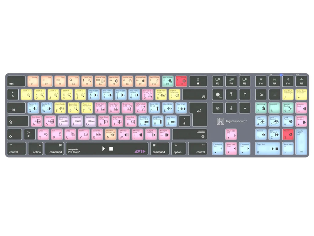 LogicKeyboard Avid Pro Tools Titan DE (Mac)