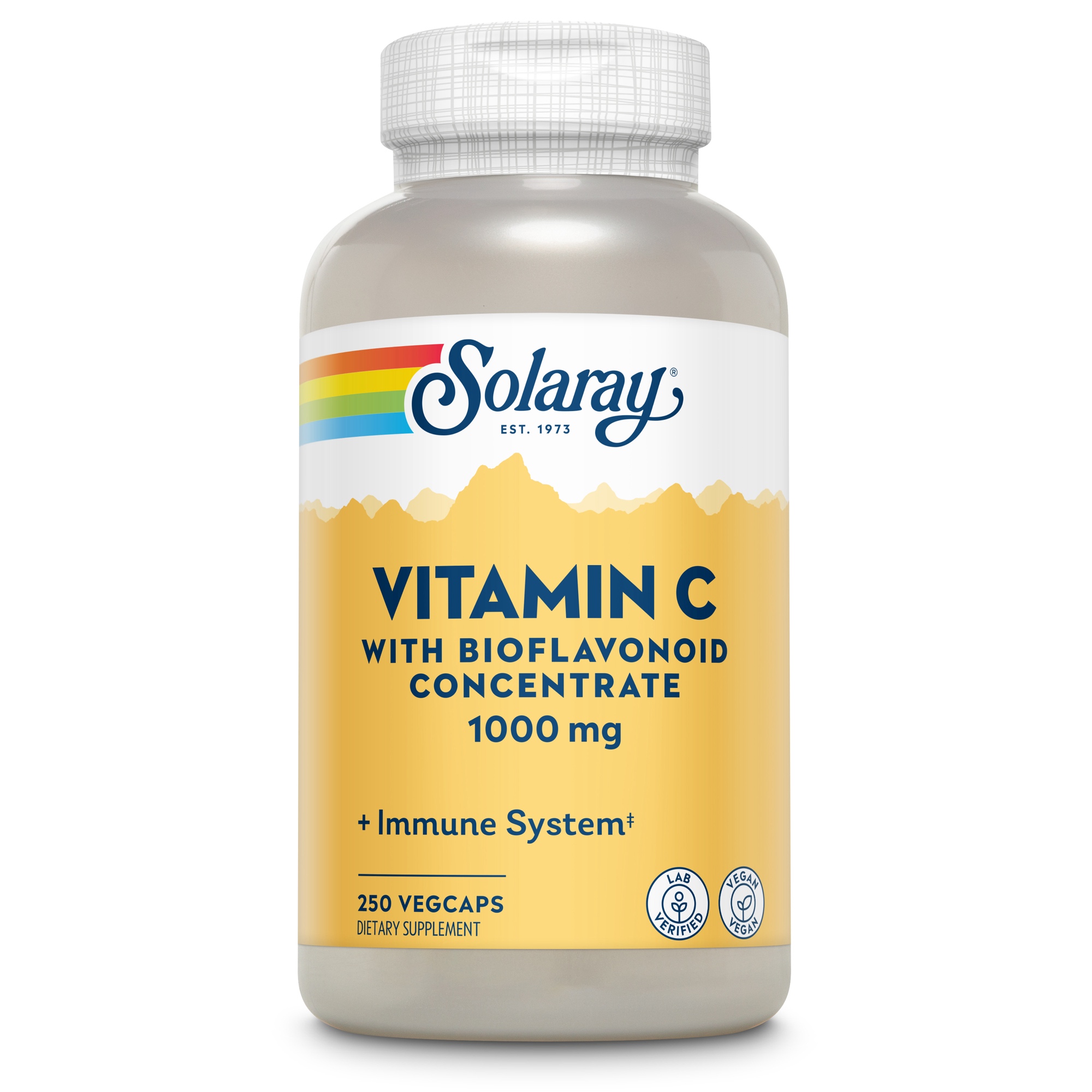 Vitamin C 1000 mg mit Hagebutte, Acerola & Bioflavonoiden