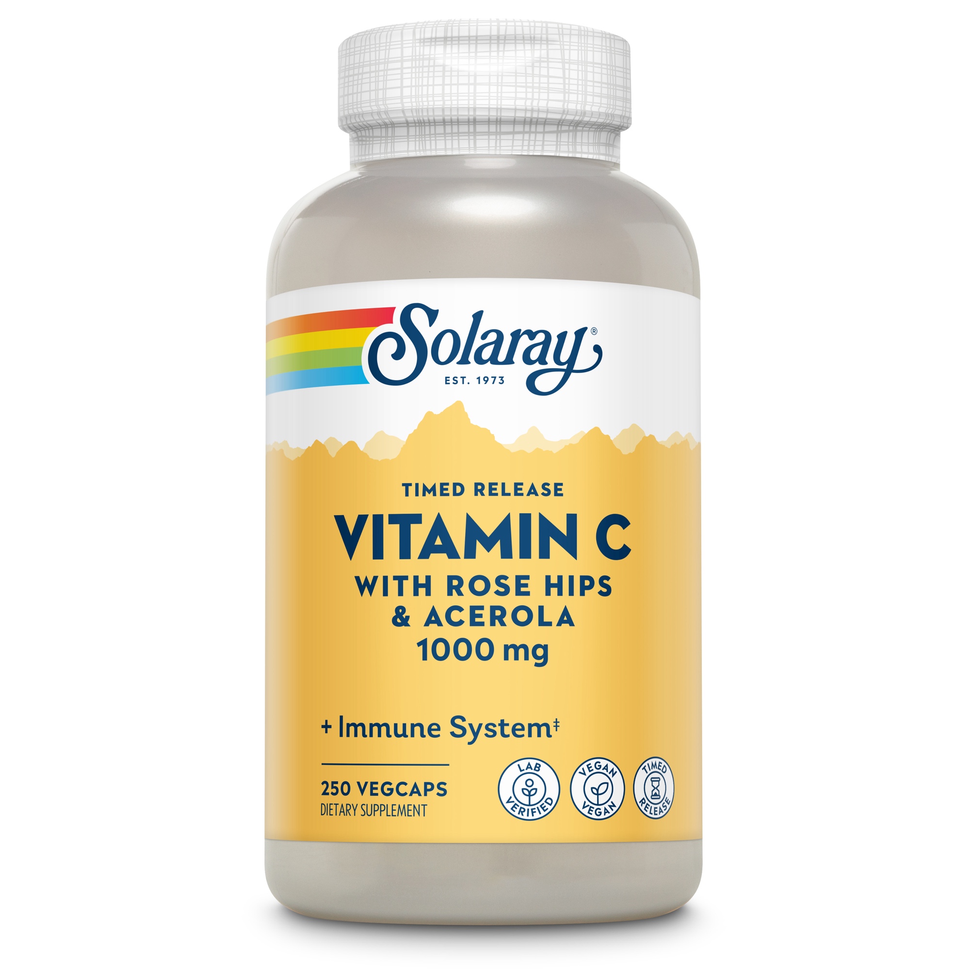 Vitamin C 1000 mg mit Hagebutte & Acerola, verz. Abgabe