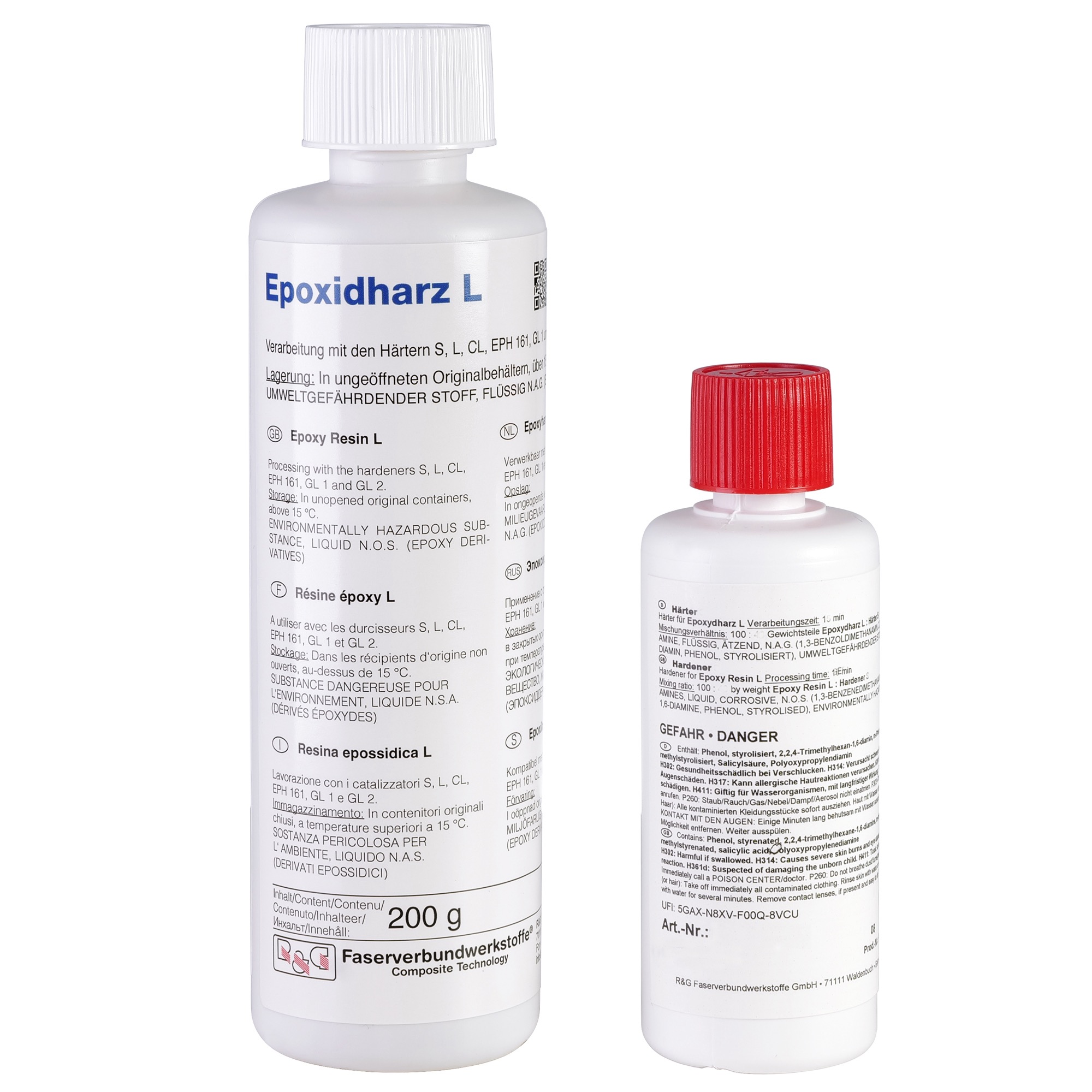 Epoxidharz L + Härter LT (90 Min.) Packung/ 250 g