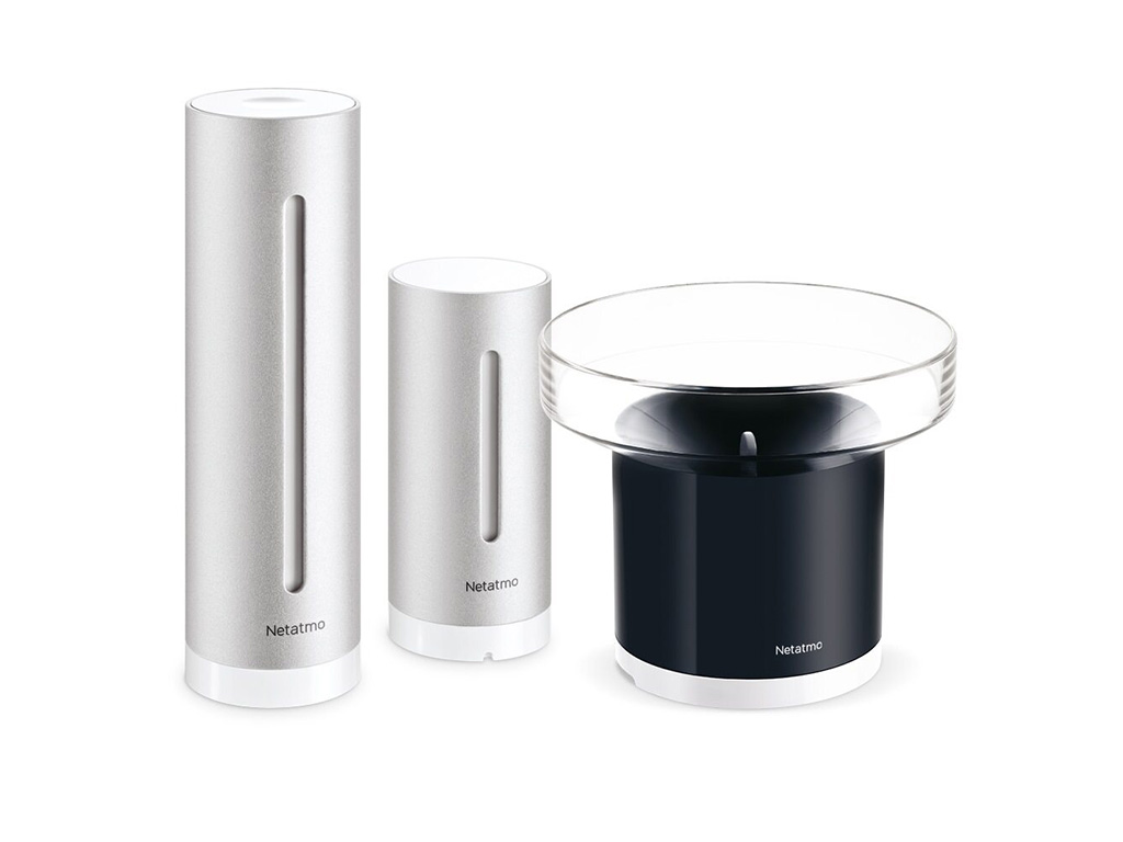 Netatmo Set mit Wetterstation und Regenmesser