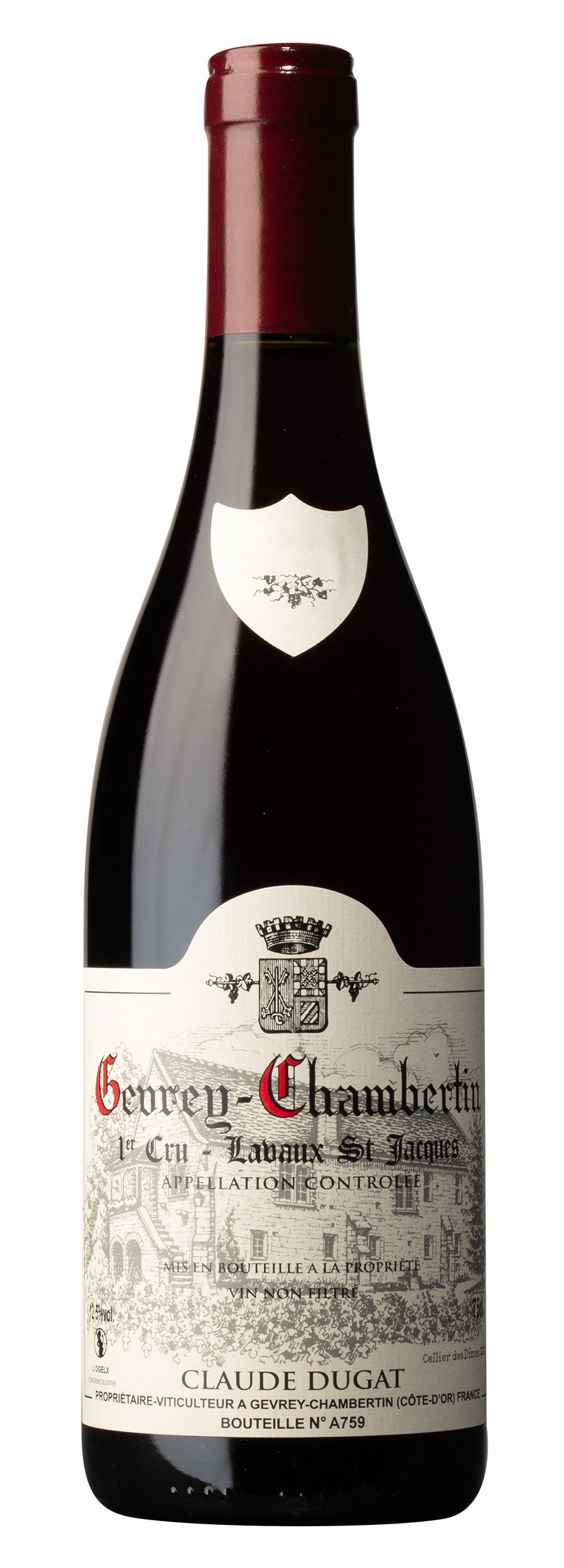 Gevrey-Chambertin 1er Cru „Lavaux Saint-Jacques“, rouge