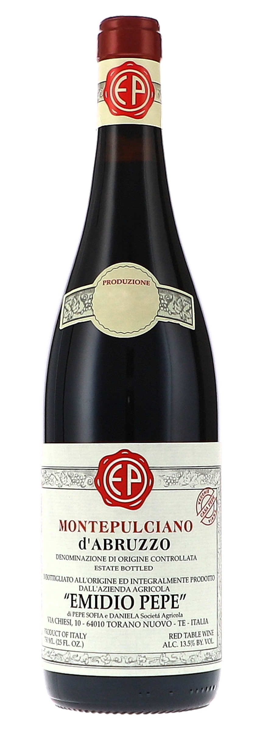 „Casa Pepe“ Vecchie Vigne Montepulciano d’Abruzzo DOC, rosso