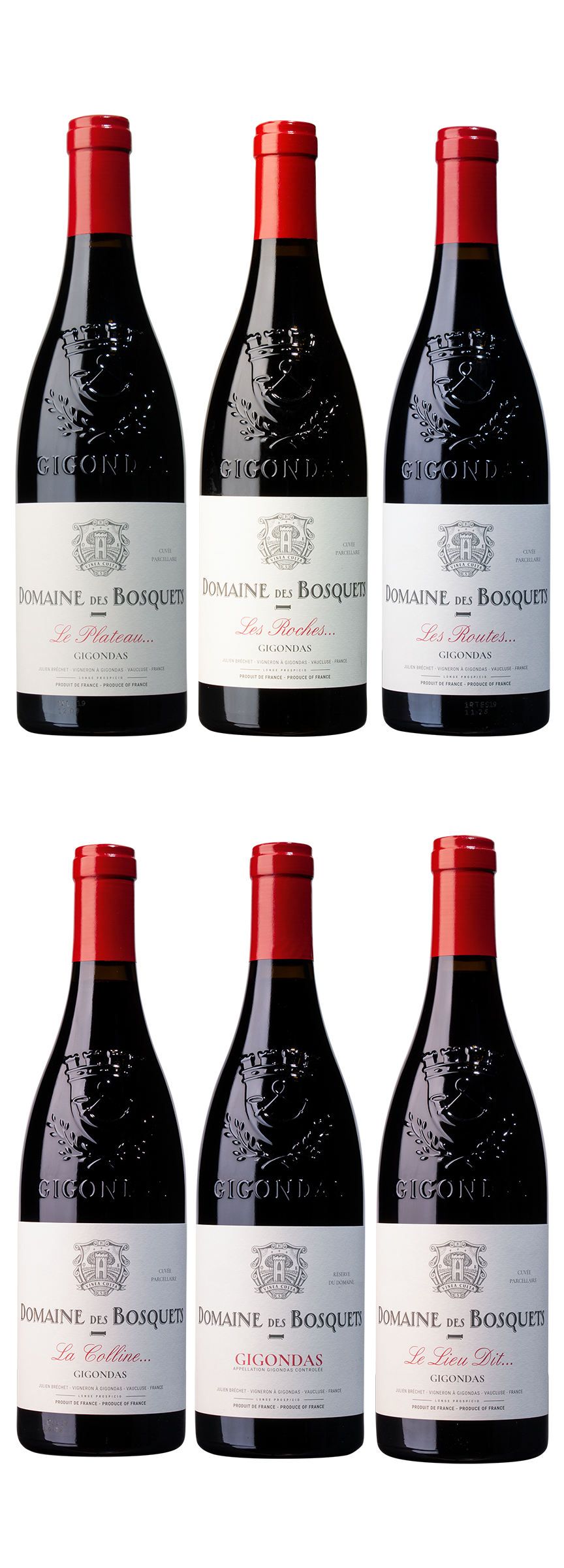 „Bosquets Sammlerpaket“ Gigondas, rouge