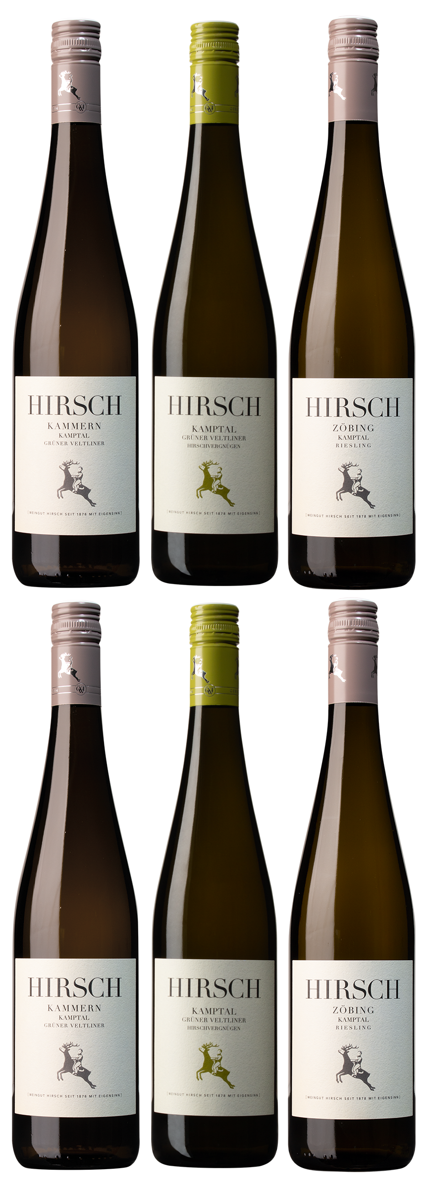 „Hirschs Trink-Vergnügen“ (6 Flaschen)