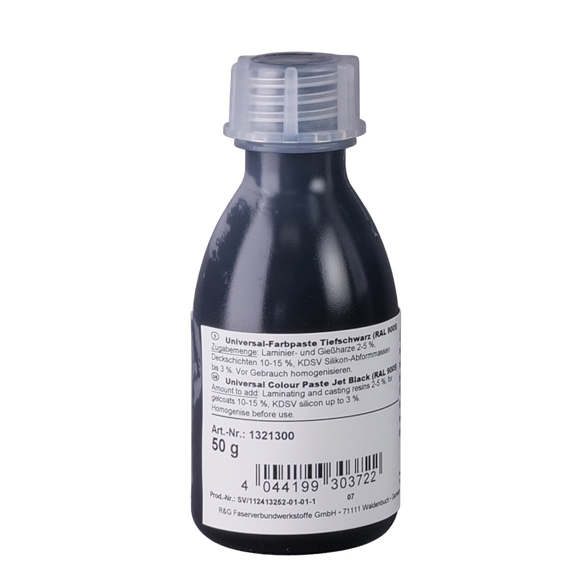Universal-Epoxid-Farbpaste tiefschwarz, Quetschflasche/ 50 g