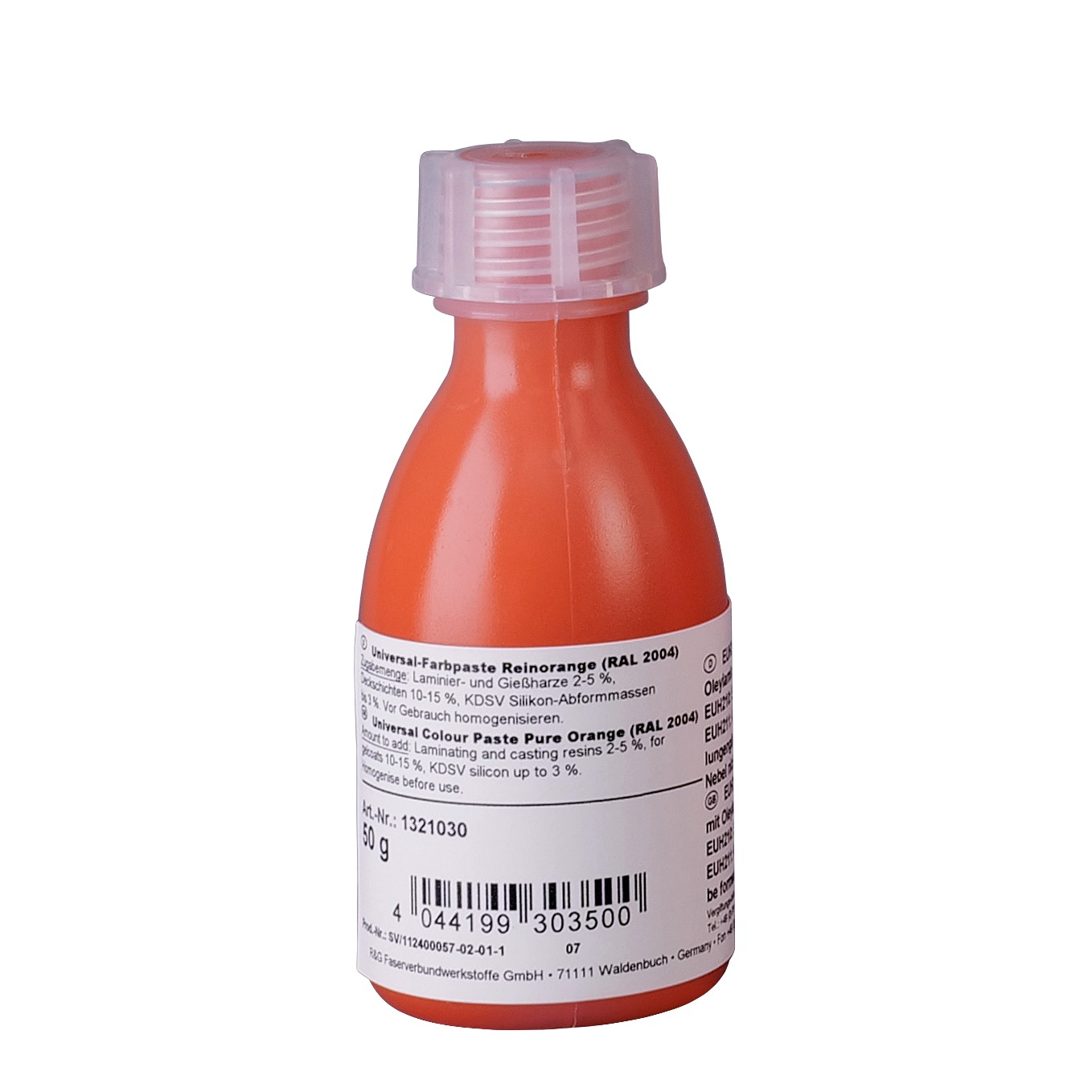 Universal-Epoxid-Farbpaste reinorange, Quetschflasche/ 50 g
