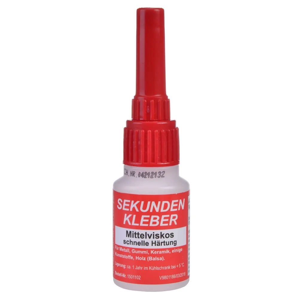 Superglue medium-viscosity, bottle/ 20 g