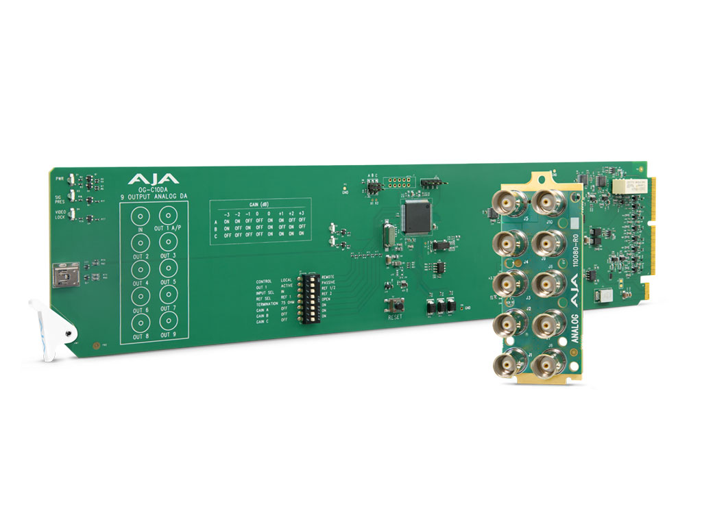 AJA OG-C10DA