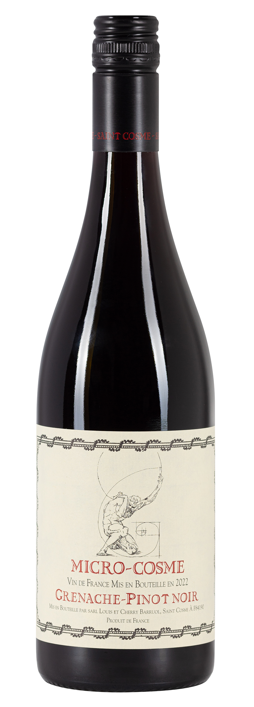 „Micro-Cosme“ Grenache–Pinot Noir VdF, rouge