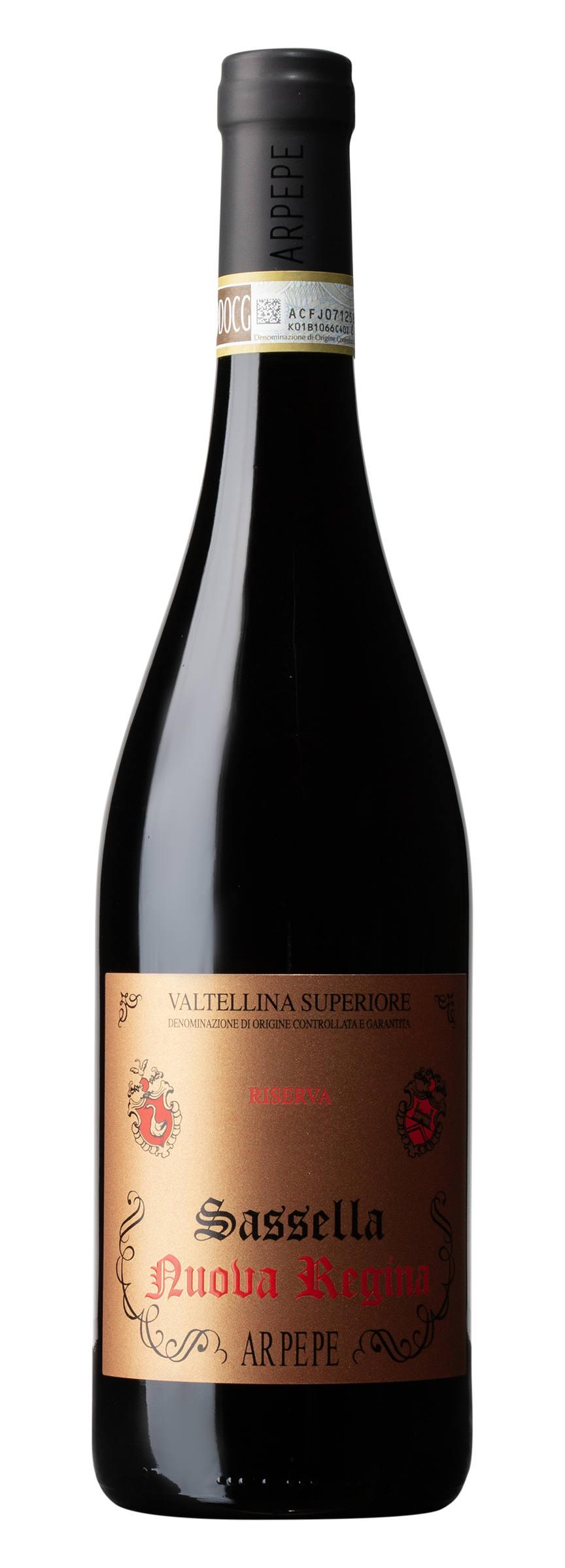 Sassella „Nuova Regina“ Riserva DOCG Valtellina Superiore, rosso