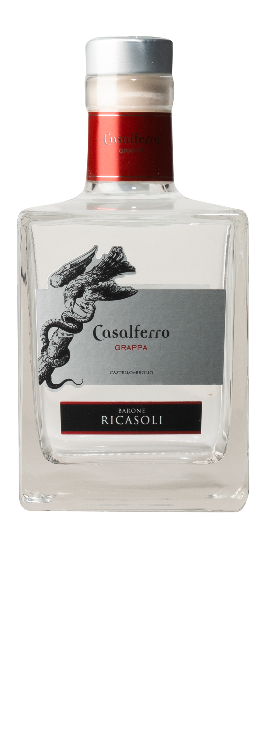 Casalferro グラッパ 40% Ricasoli, Grappa di Casalferro (0,5l) | www.pinard.de