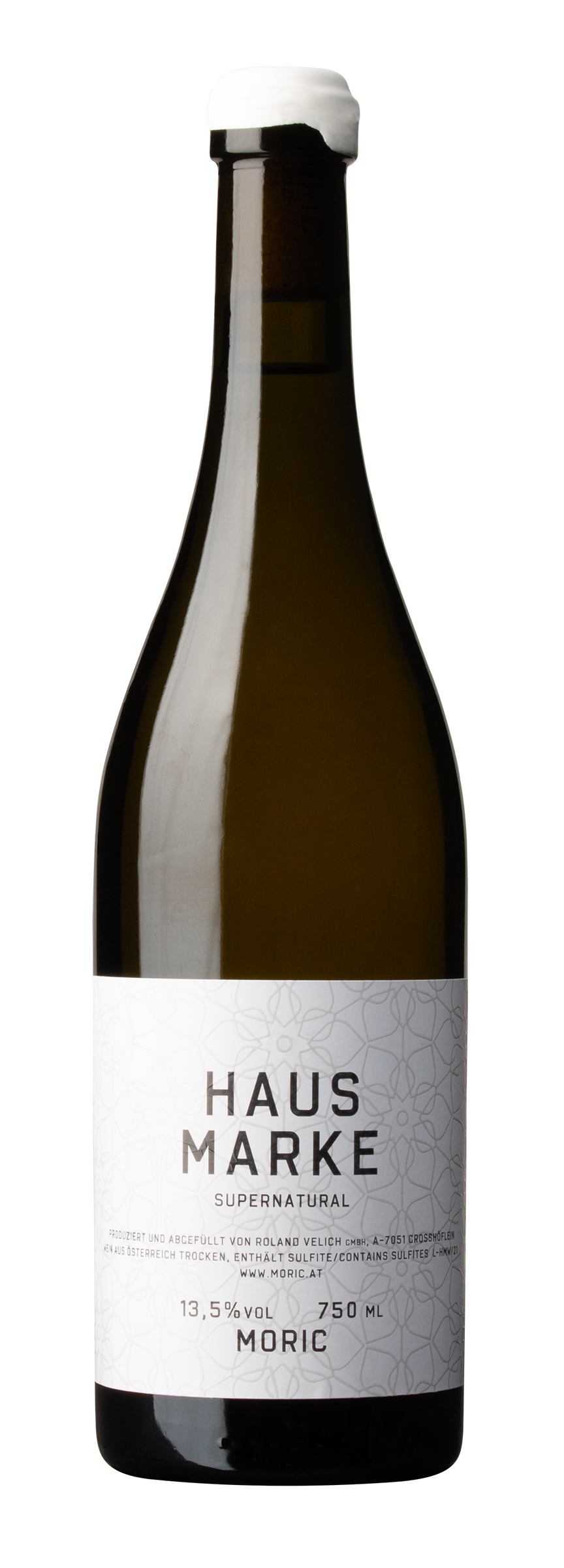 Hausmarke weiß trocken