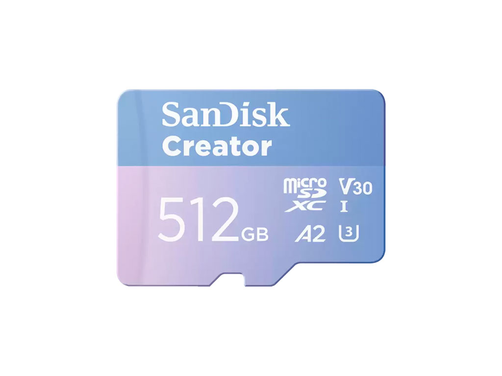 SanDisk Creator MicroSD 512GB