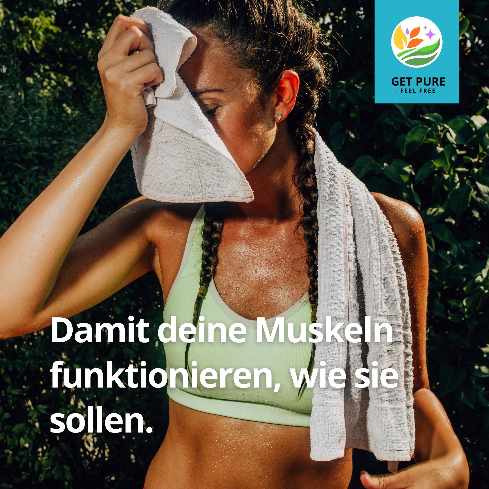 Produktfoto: Magnesium Glycinat Komplex | GET PURE - FEEL FREE