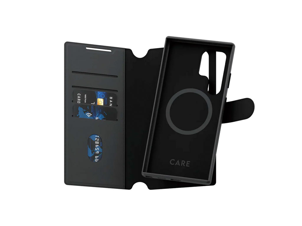 CARE by PanzerGlass Feature Case Tango Two-in-One Wallet m. Qi Compatible Samsung Galaxy S24 Ultra