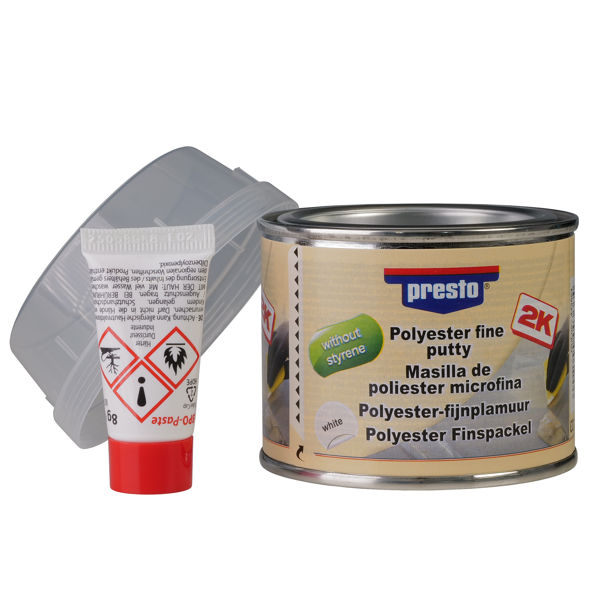 Presto 2K Polyester Feinspachtel 500 g jetzt online kaufen, 10,99