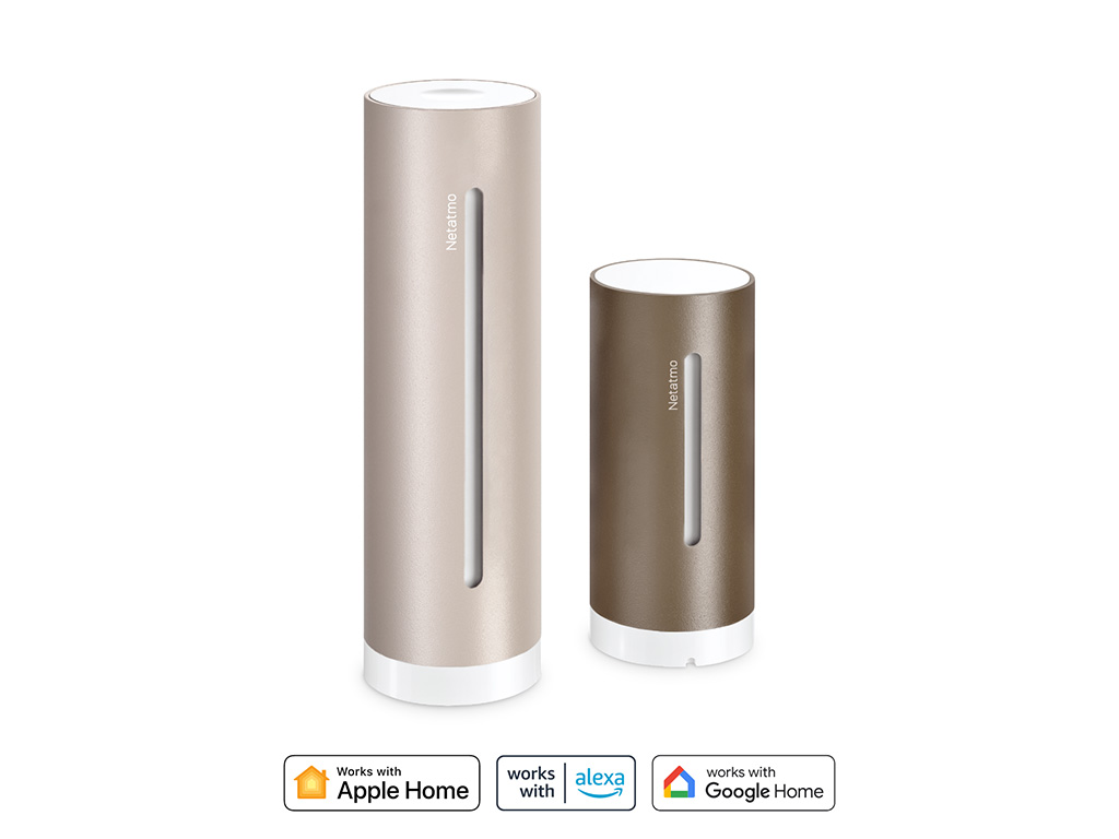 Netatmo Smarte Wetterstation Original 2. Gen (Sand)