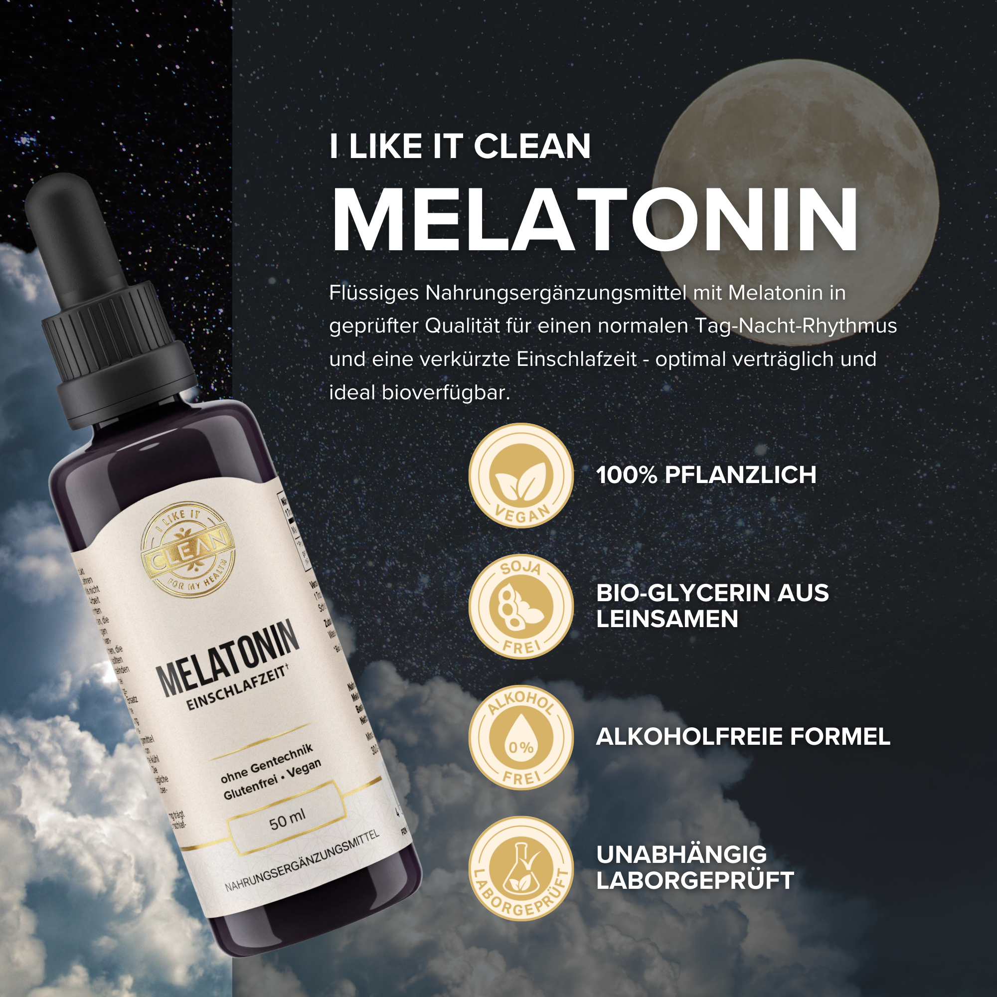 Produktfoto: Melatonin flüssig | i like it clean