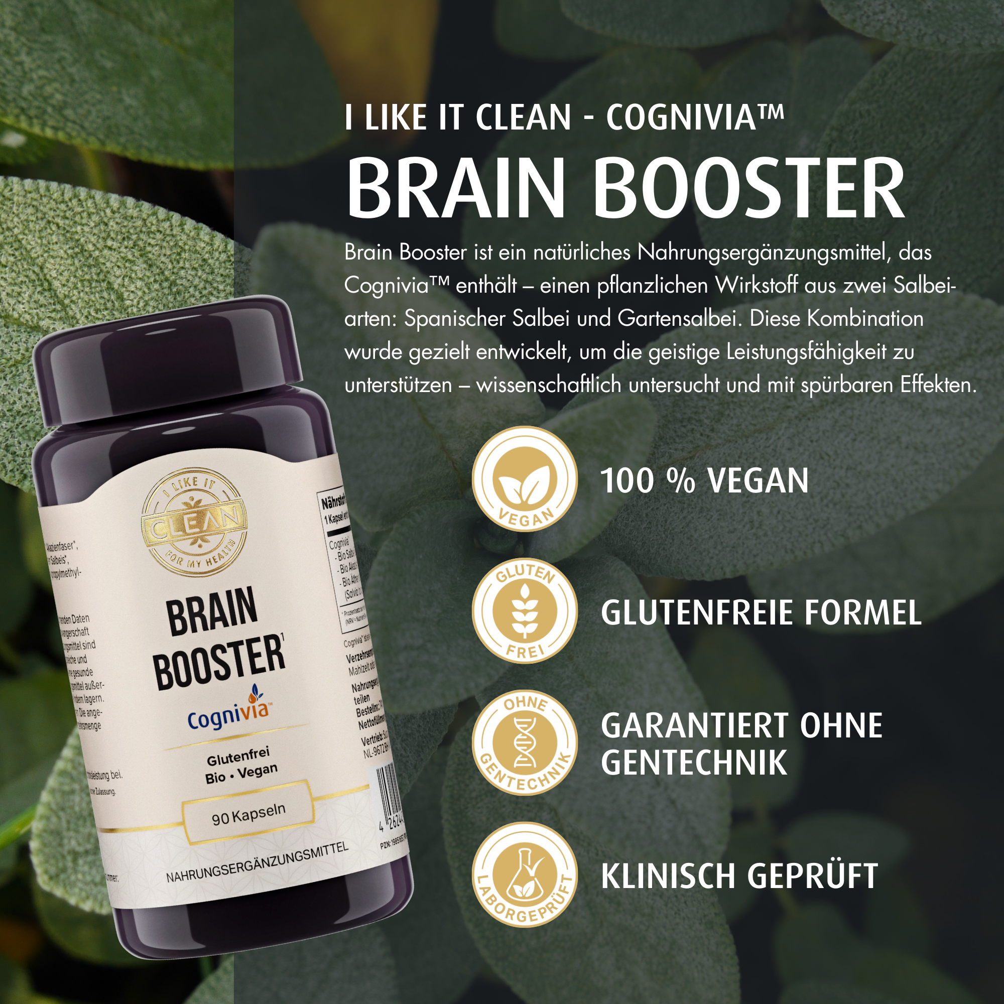 Produktfoto: Brain Booster | | i like it clean