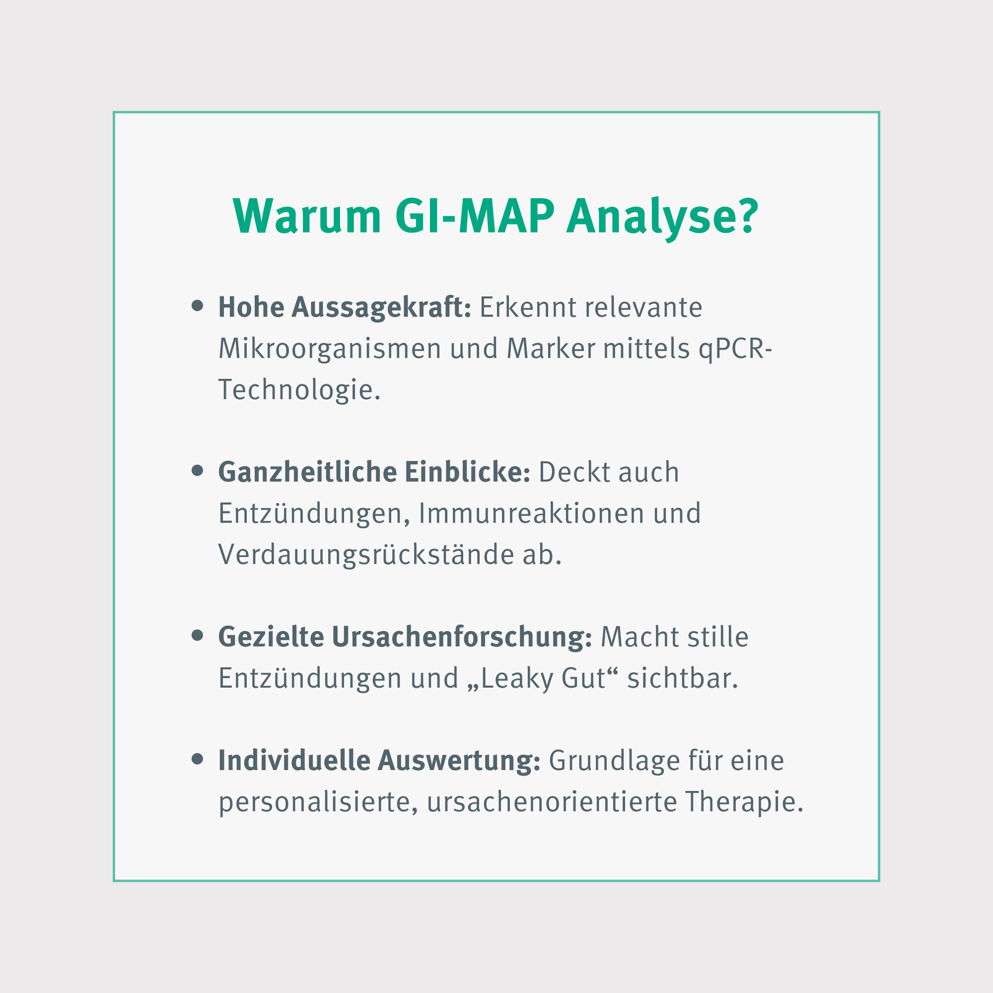 Produktfoto: Stuhl- und Verdauungsanalyse GI-MAP