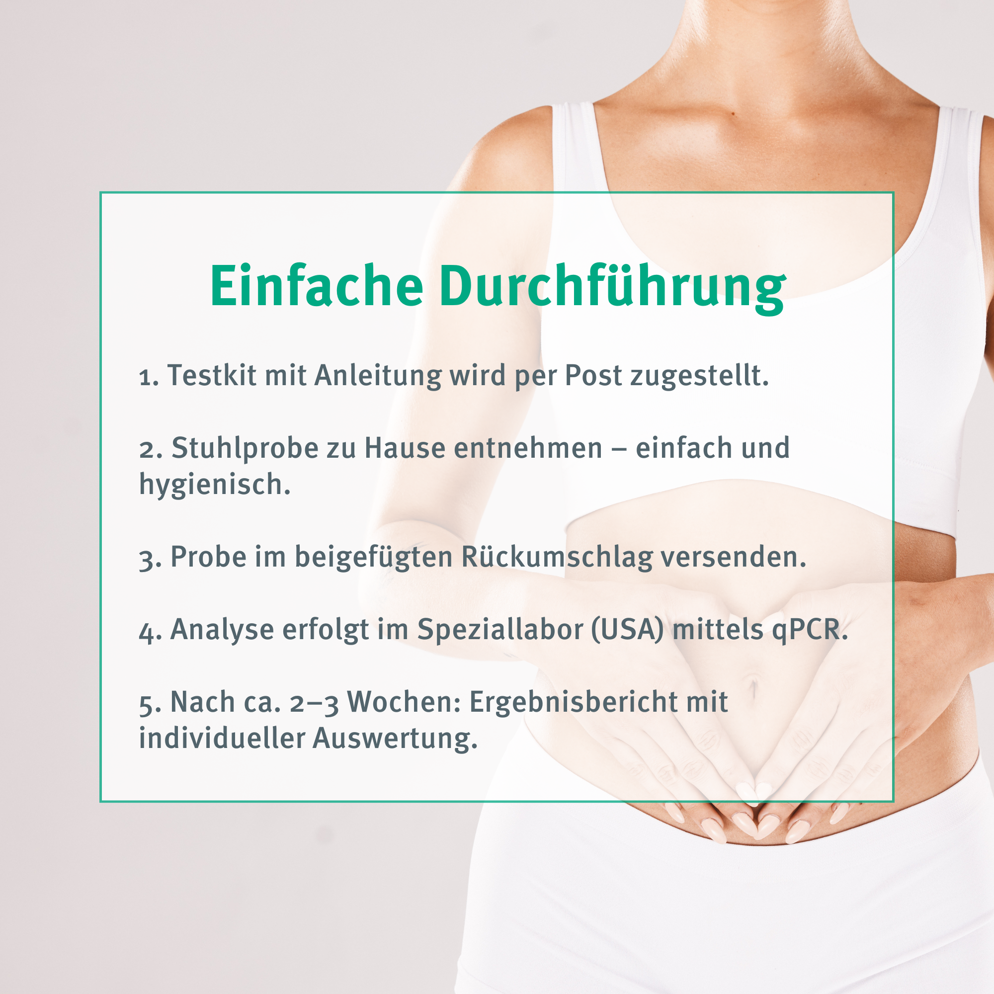Produktfoto: Stuhl- und Verdauungsanalyse GI-MAP