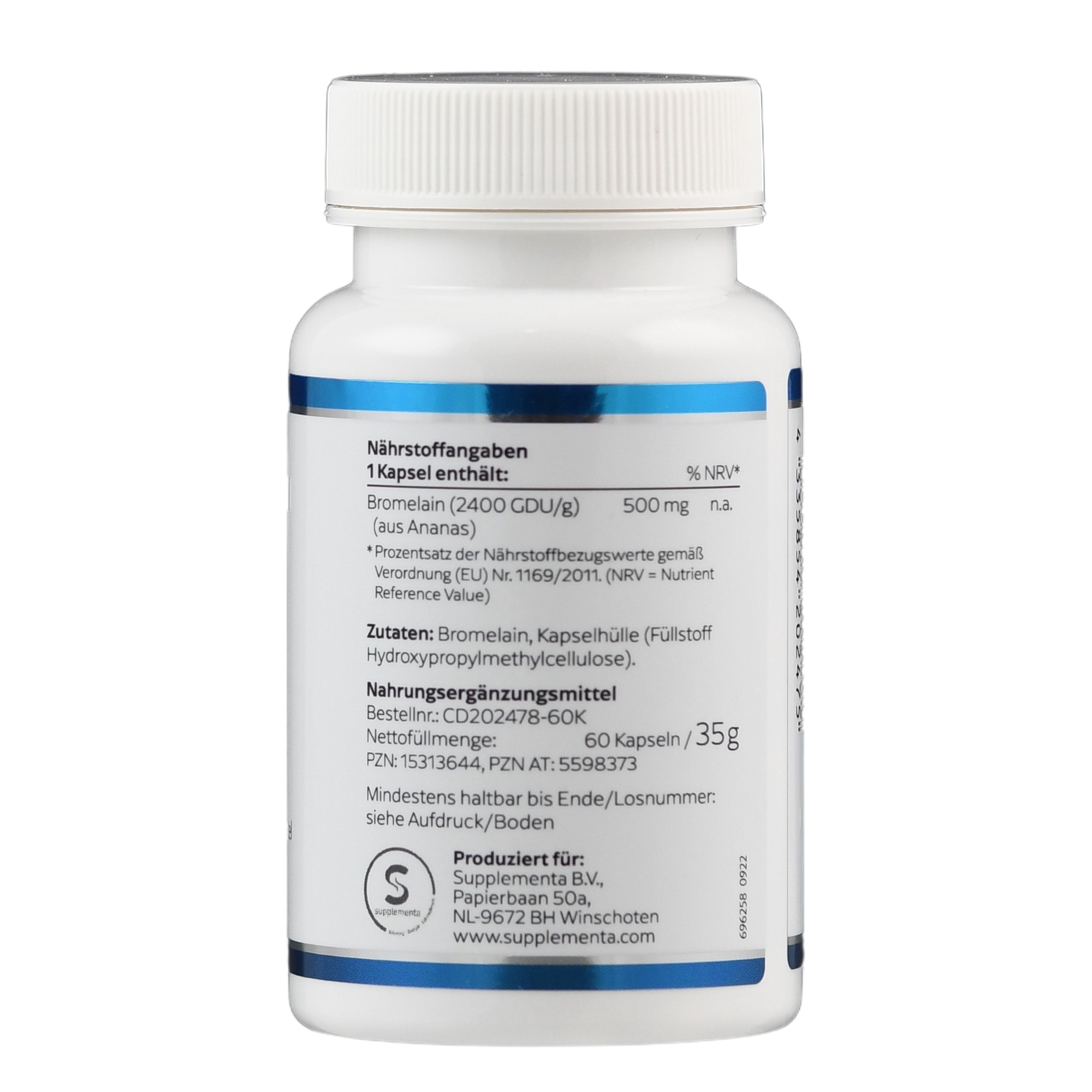 Produktfoto: Bromelain 500 mg