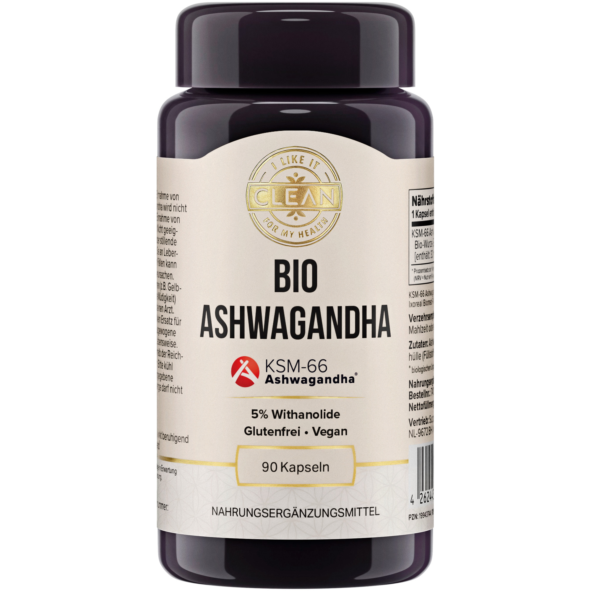 Produktfoto: Ashwagandha Bio Wurzel-Extrakt 600 mg | i like it clean