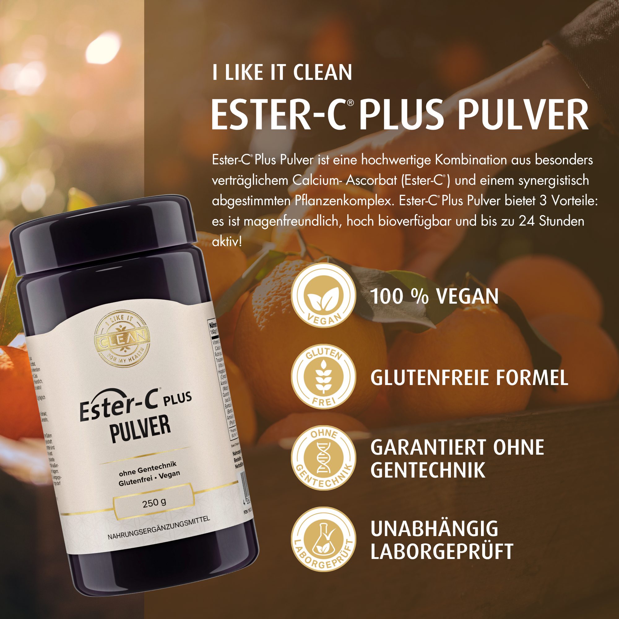 Produktfoto: Ester-C® Plus Pulver | i like it clean