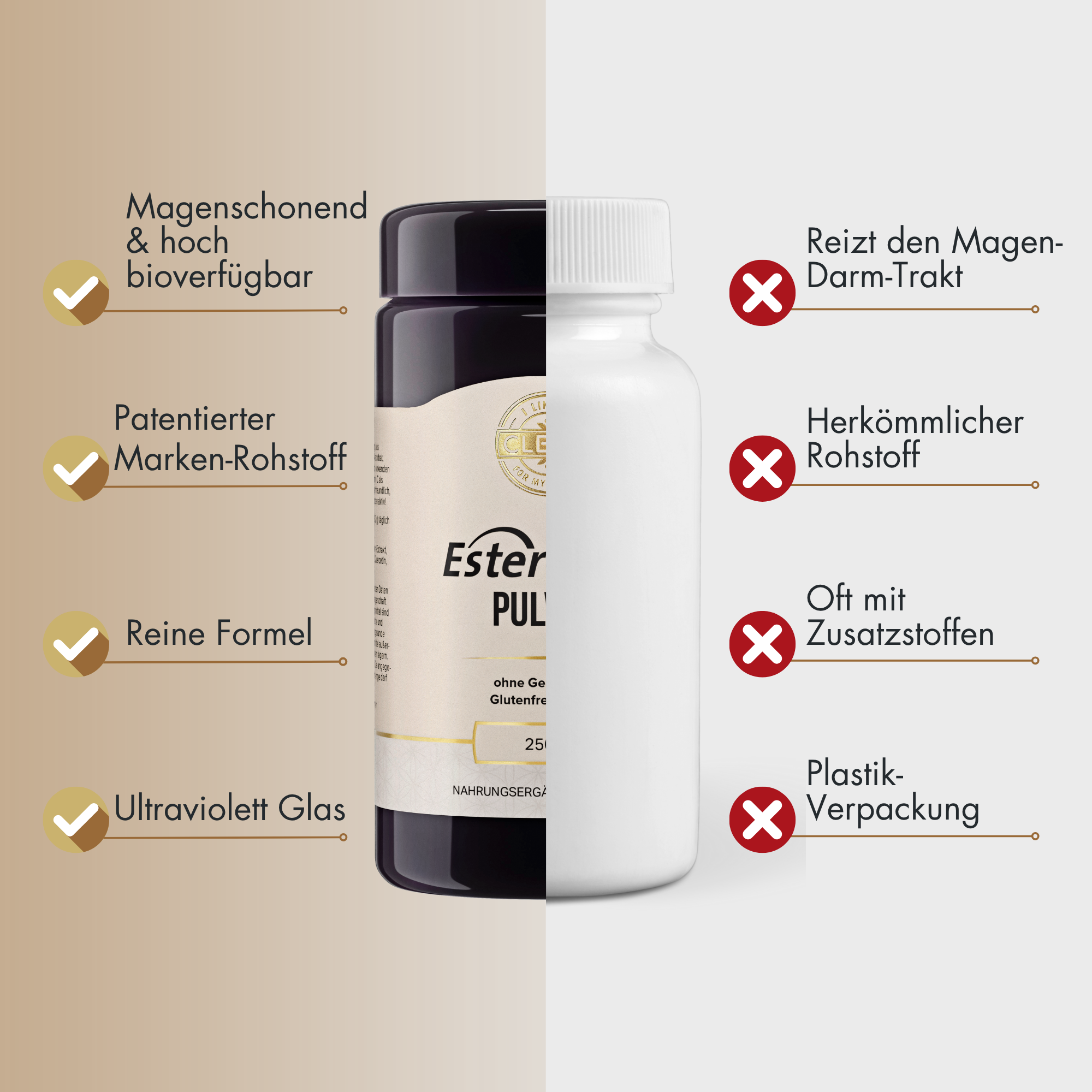 Produktfoto: Ester-C Pulver im 2er Set | i-like-it-clean