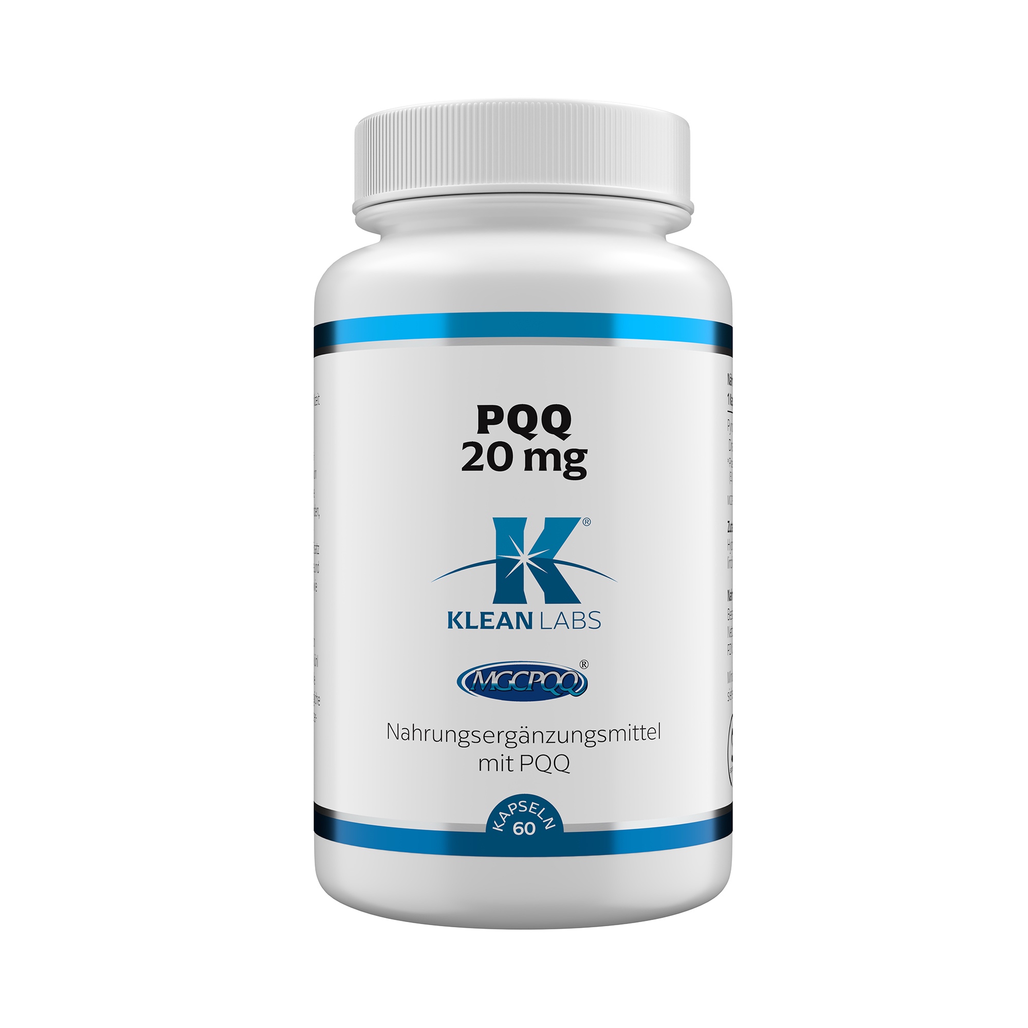 Produktfoto: PQQ 20 mg | Klean Labs