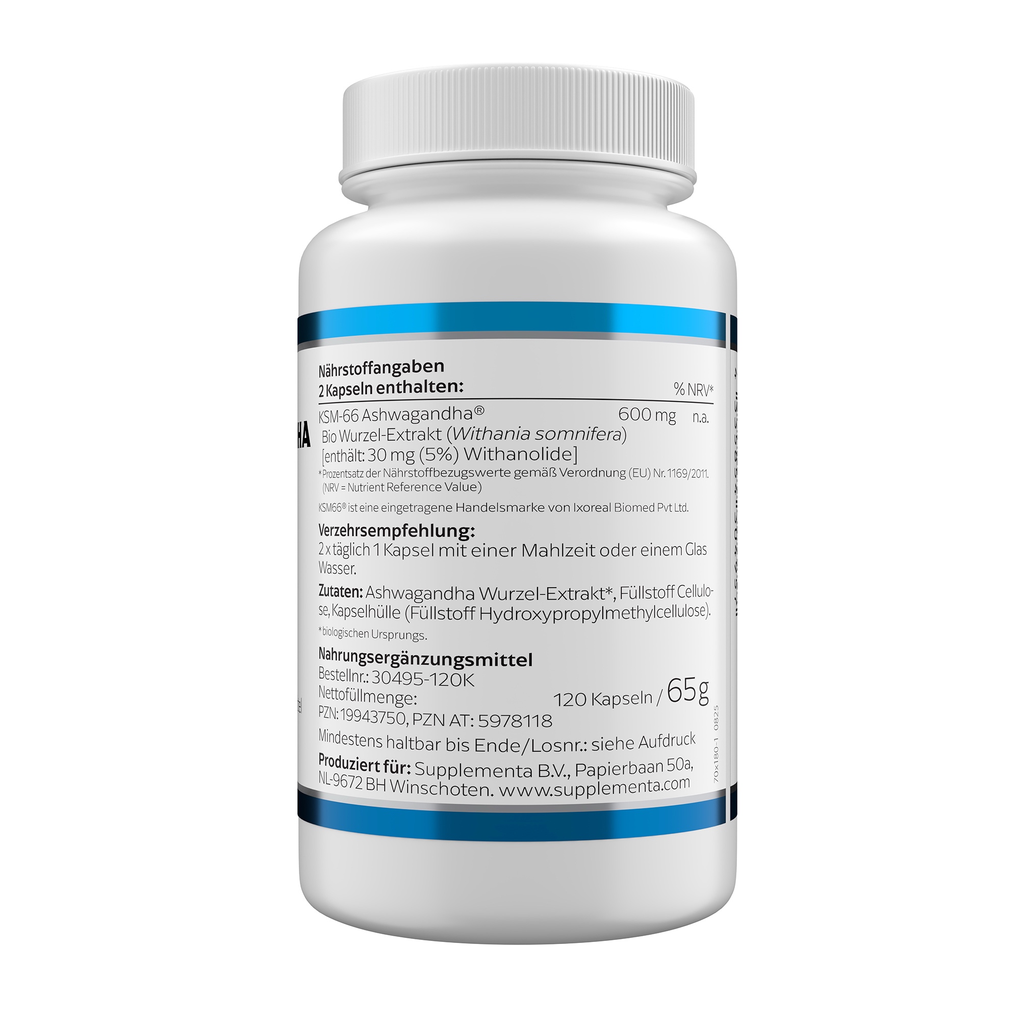 Produktfoto: Ashwagandha Bio Wurzel-Extrakt 300 mg | Klean-Labs