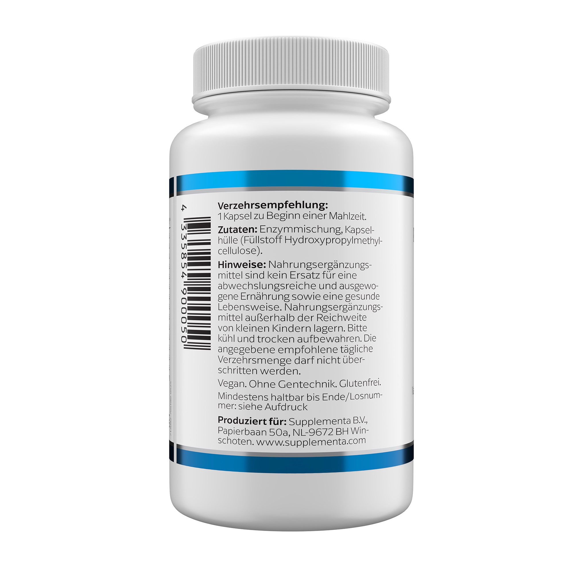Produktfoto: PlantZyme Intolerance KLEAN LABS