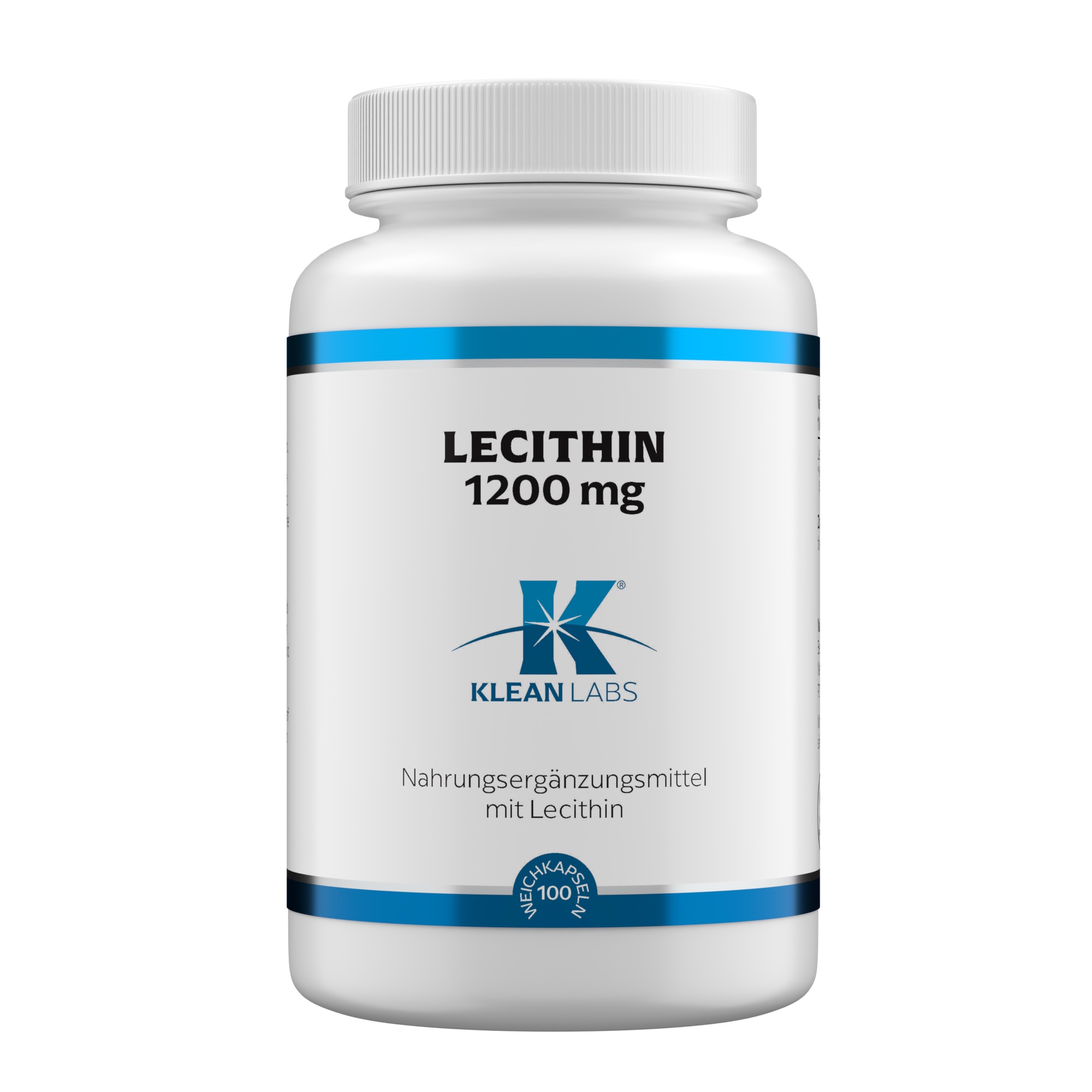 Produktfoto: Lecithin Weichkapseln 1200 mg Klean Labs