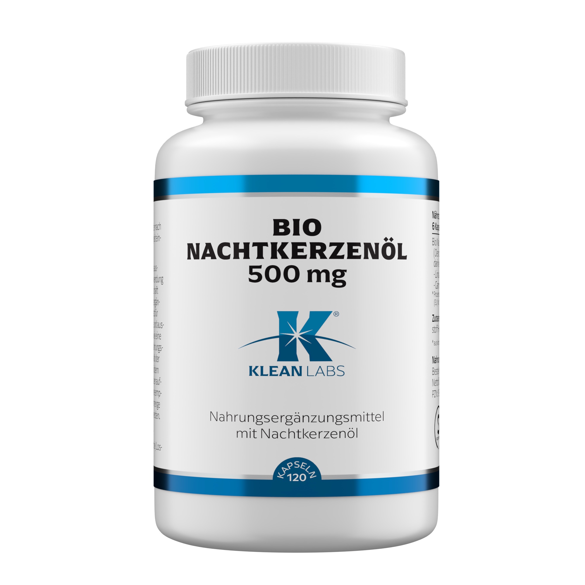 Produktfoto: Nachtkerzenöl 500 mg KLEAN LABS