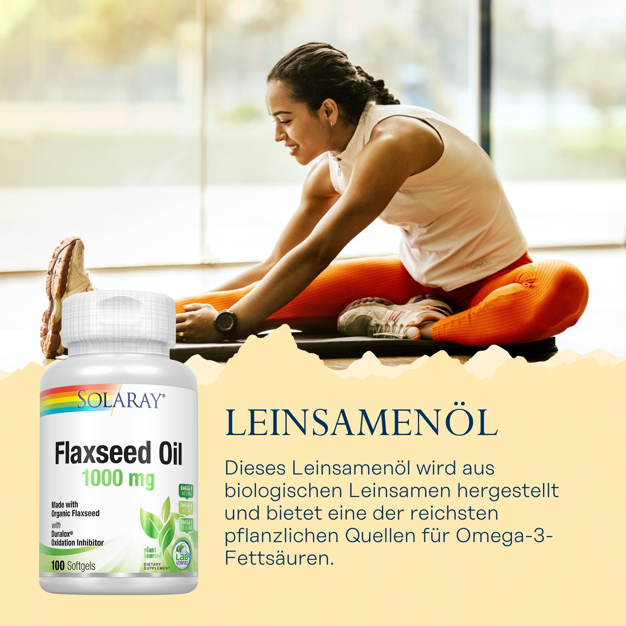 Produktfoto: Leinsamenöl 1000 mg