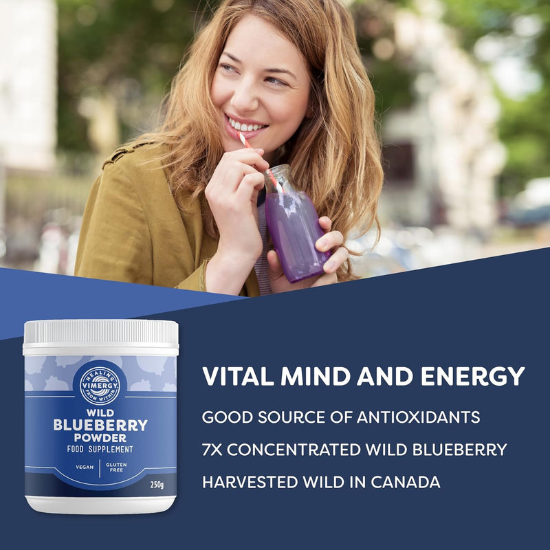 Produktfoto: Wilde Blaubeere (Wild Blueberry) Pulver | Vimergy