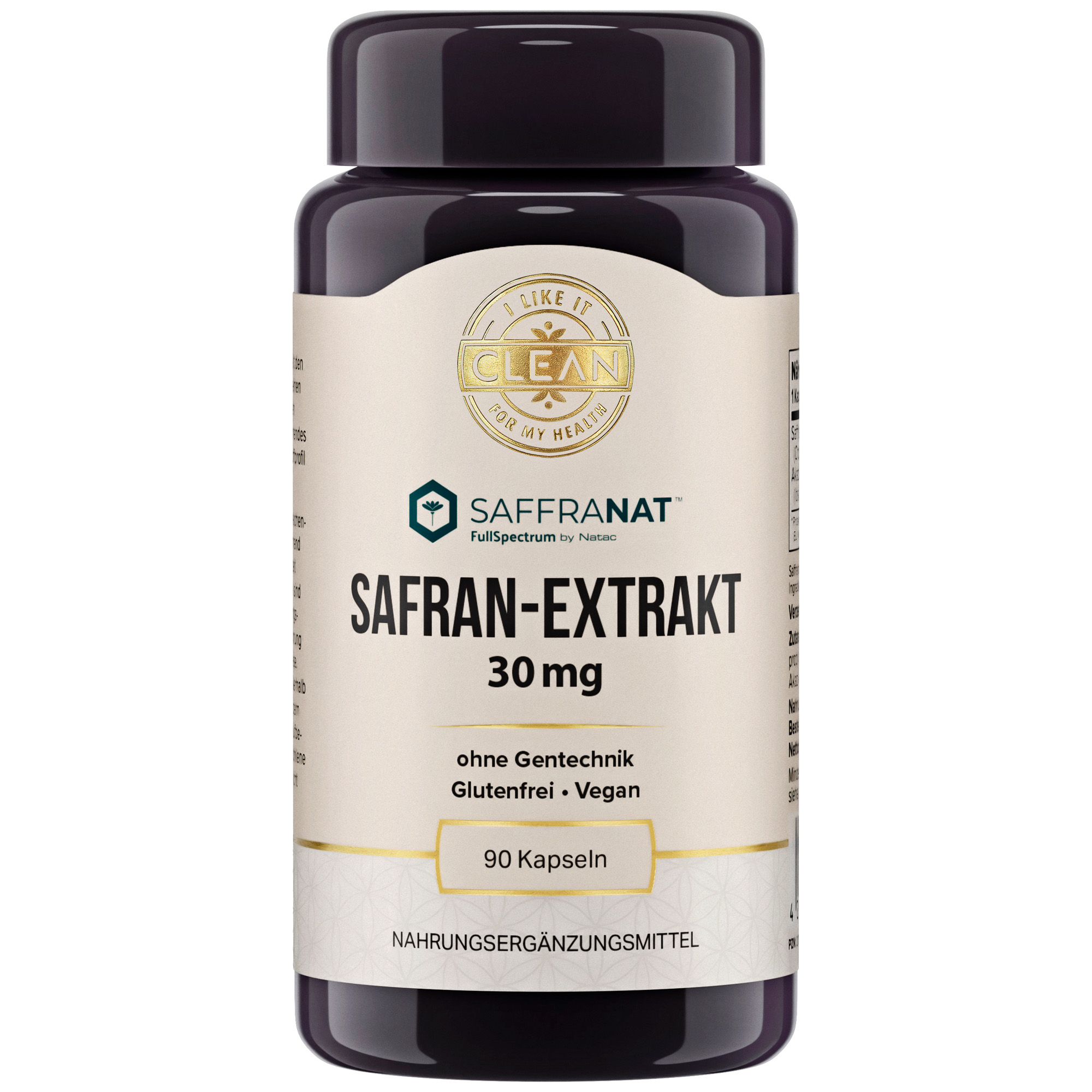 Produktfoto: Safran-Extrakt 30 mg (Saffranat™) | i like it clean