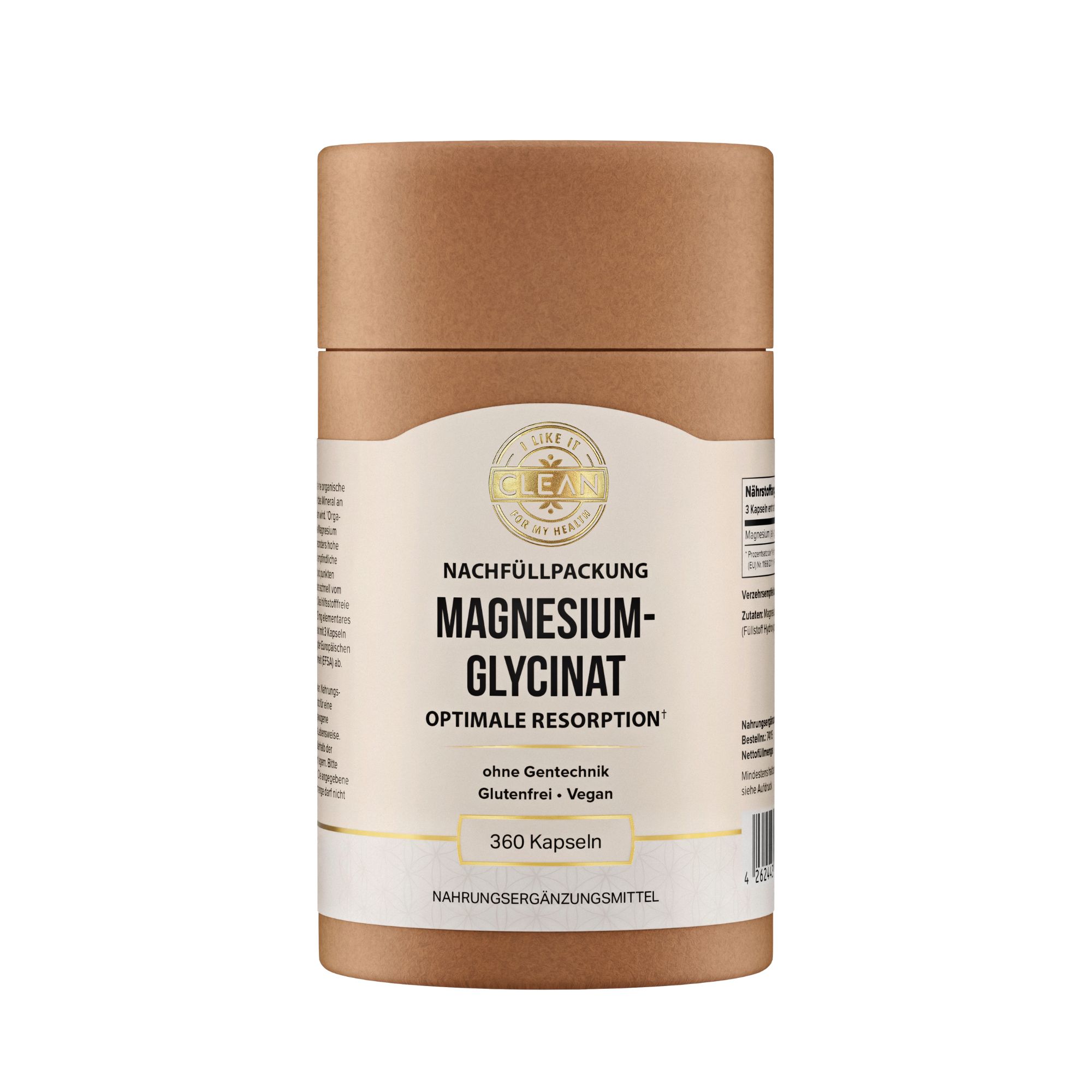 Produktfoto: Magnesiumglycinat Nachfüllpackung | i like it clean