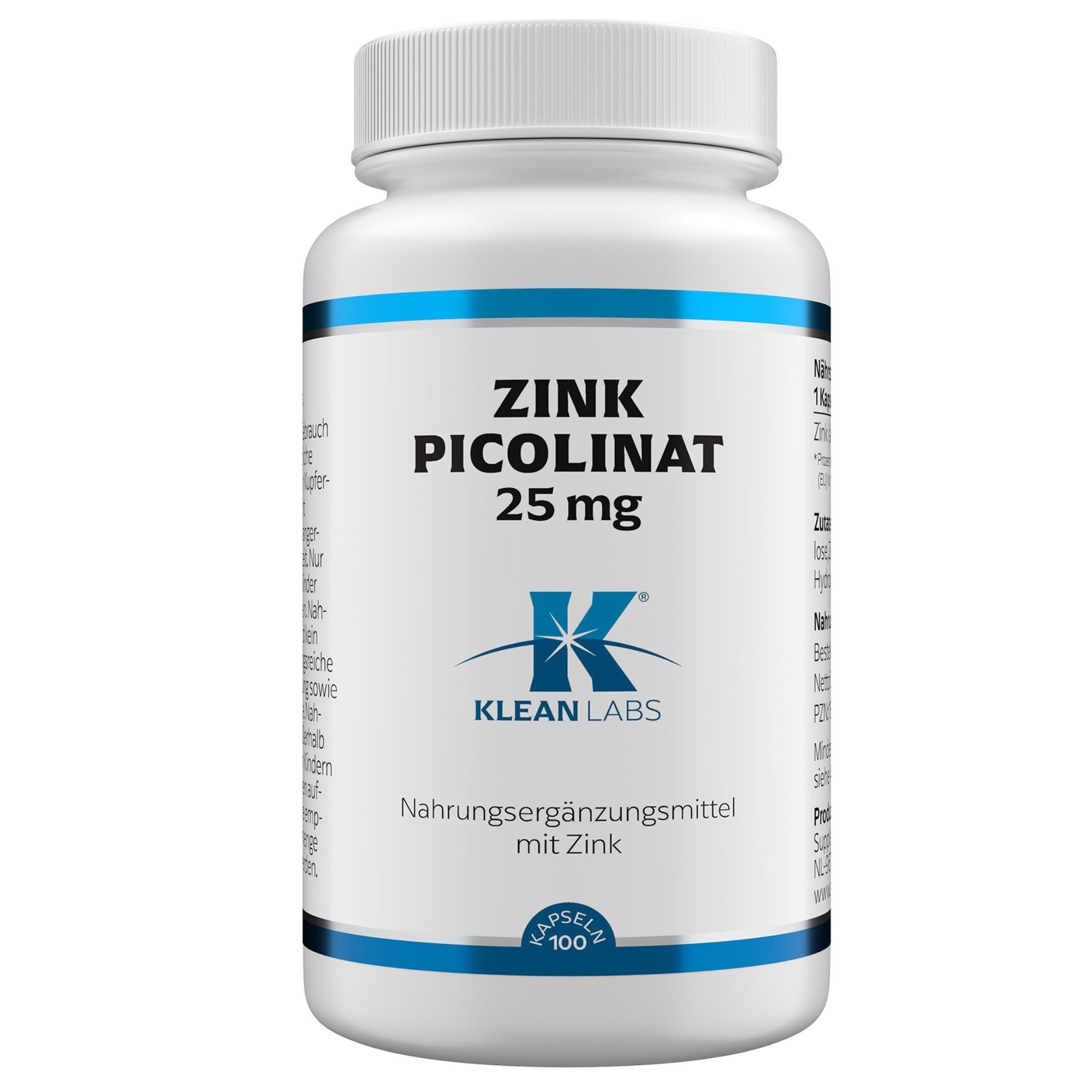 Zinc Picolinat 25 mg