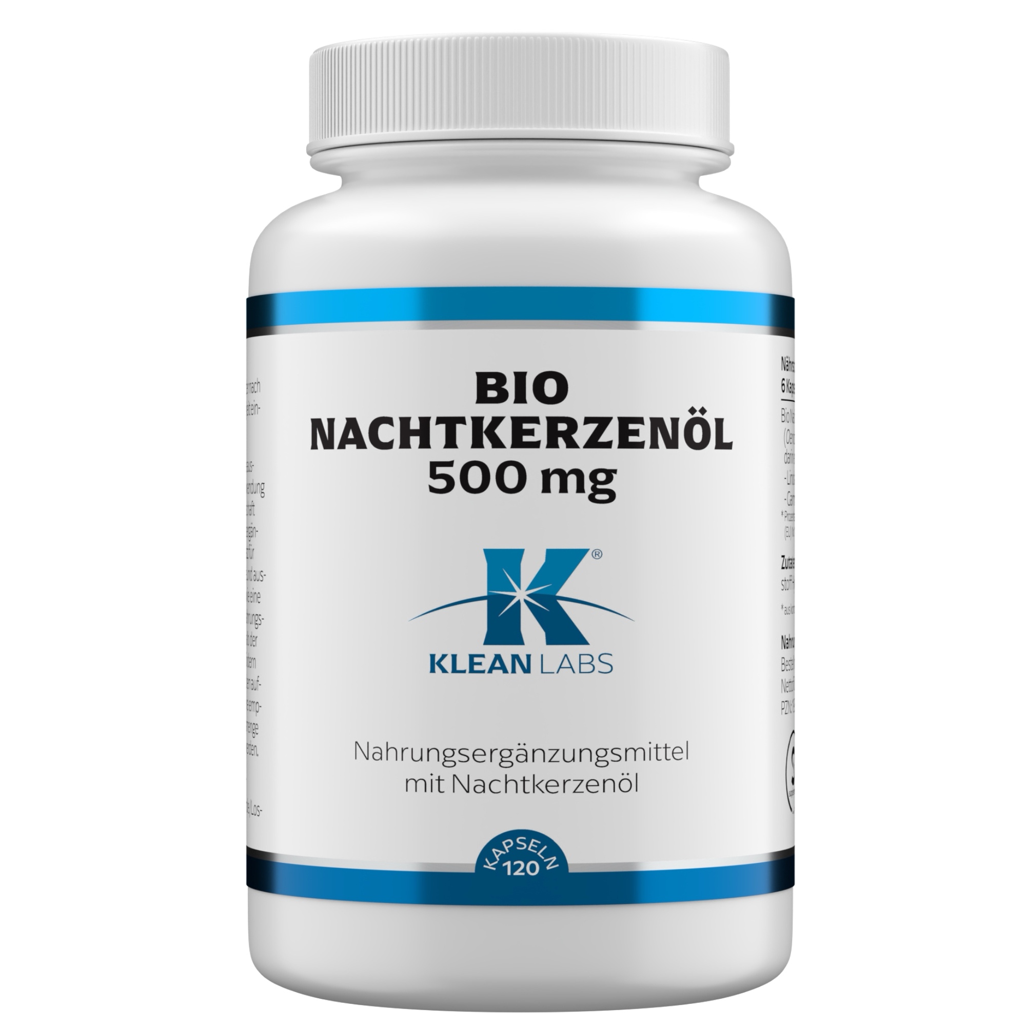 Nachtkerzenöl 500 mg KLEAN LABS
