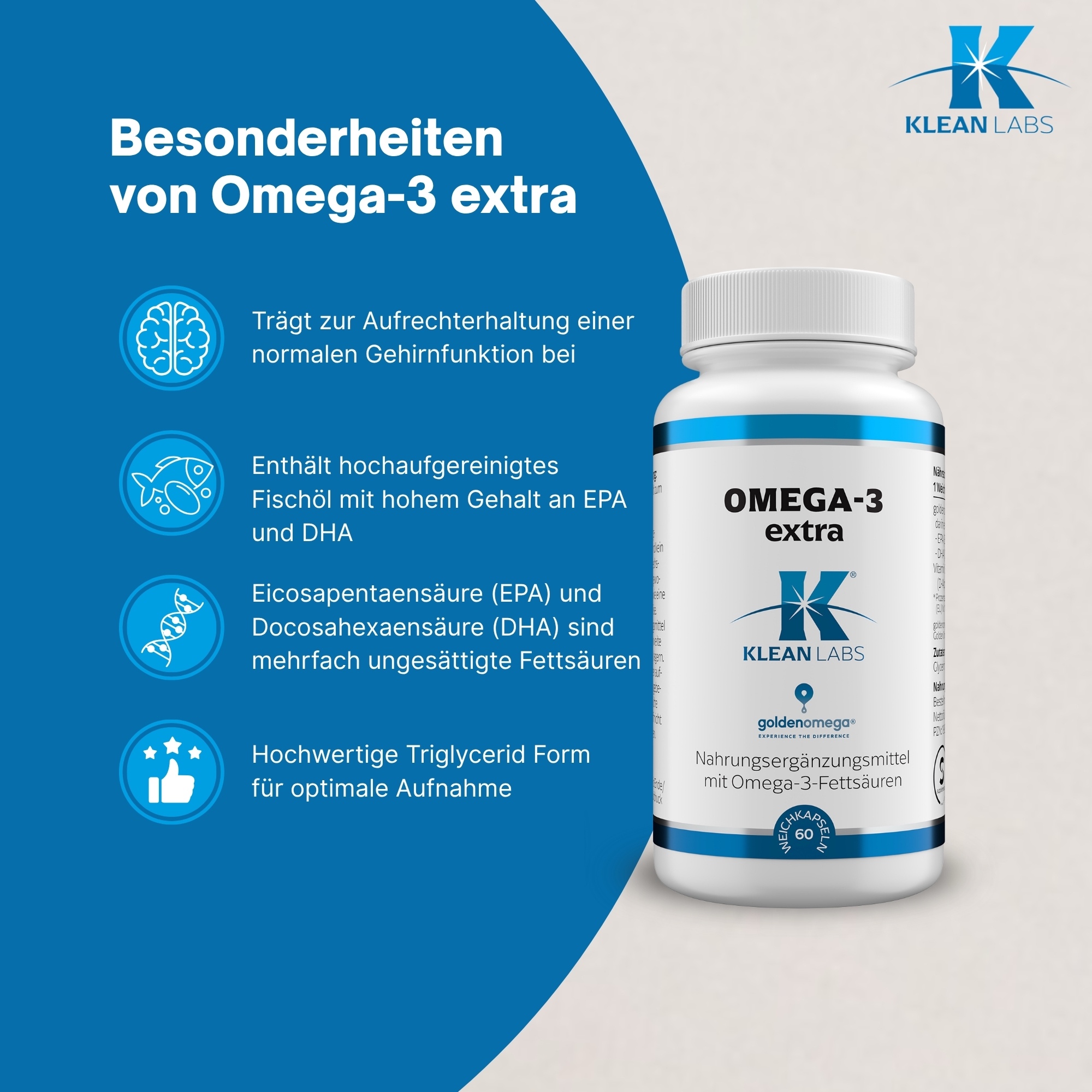 Produktfoto: Omega-3 extra