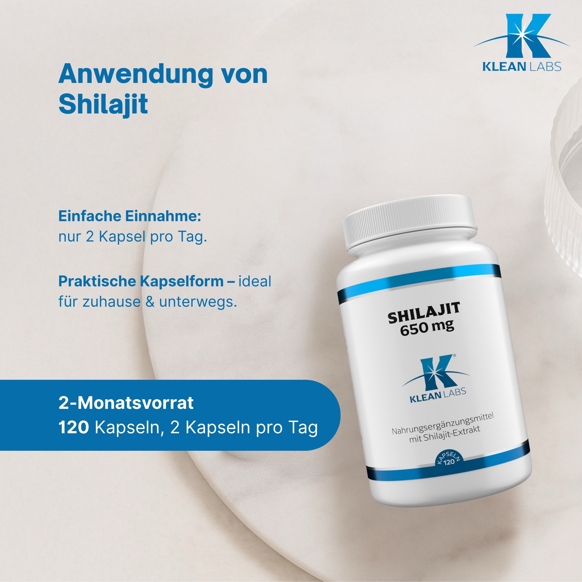 Produktfoto: Shilajit 650 mg | KLEAN LABS