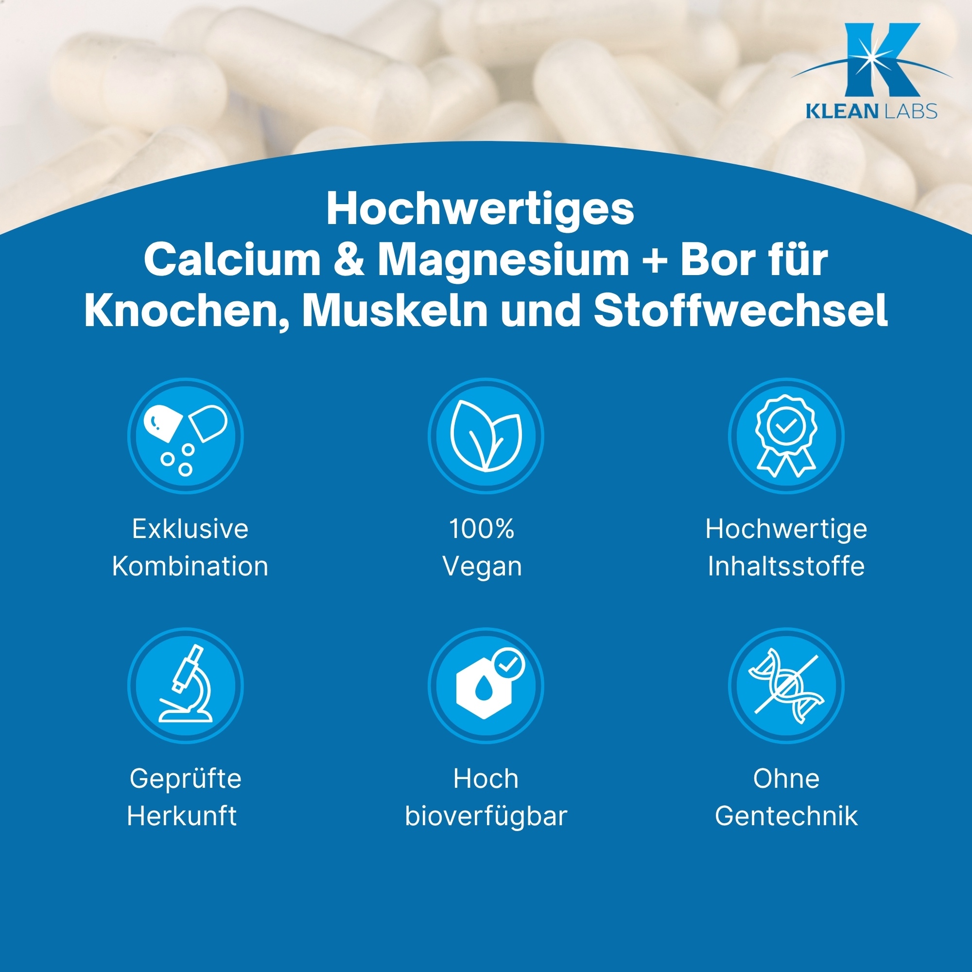 Produktfoto: Calcium & Magnesium + Bor